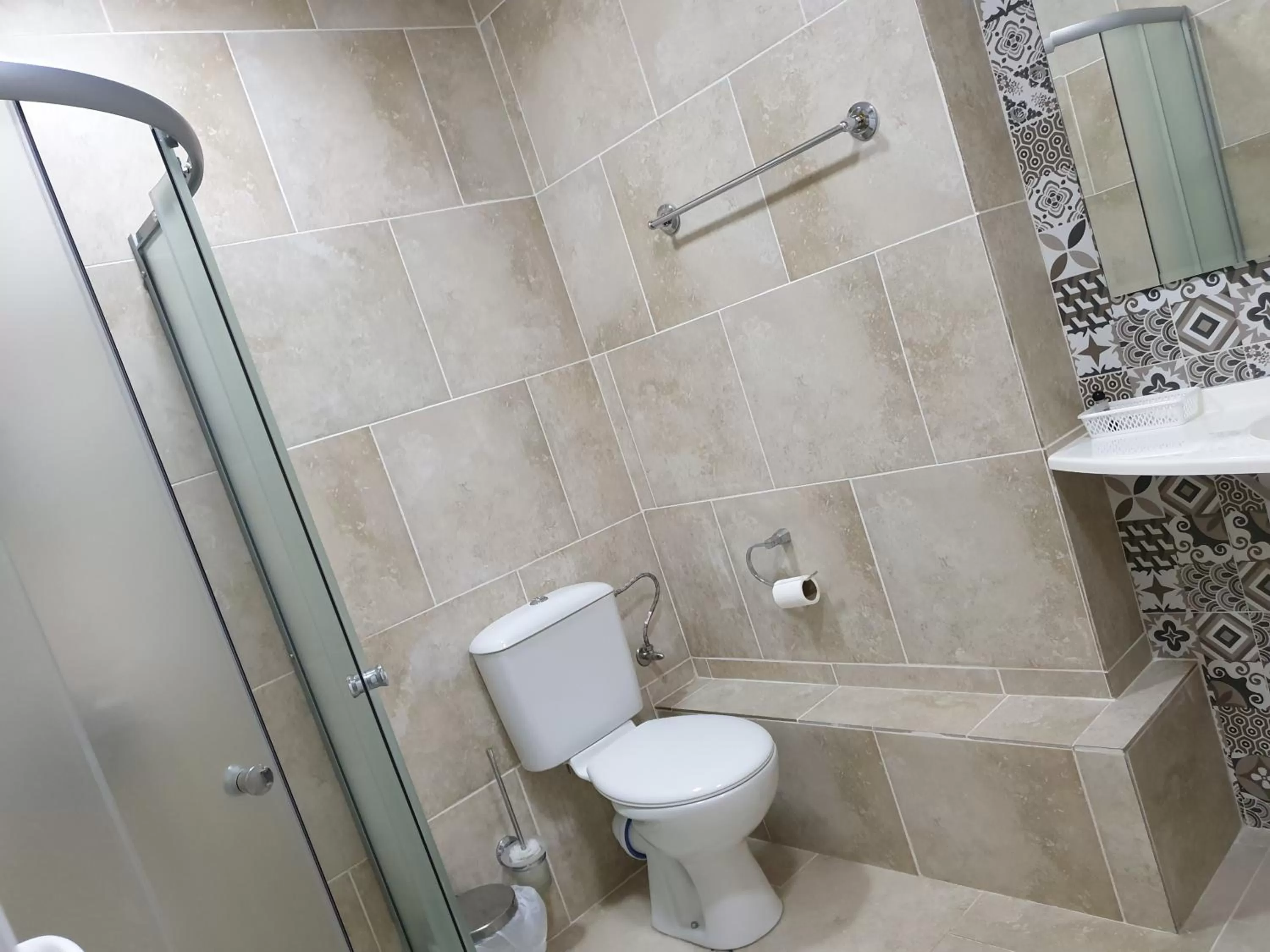 Bathroom in Hotel Afrodita Dimitrovgrad BG