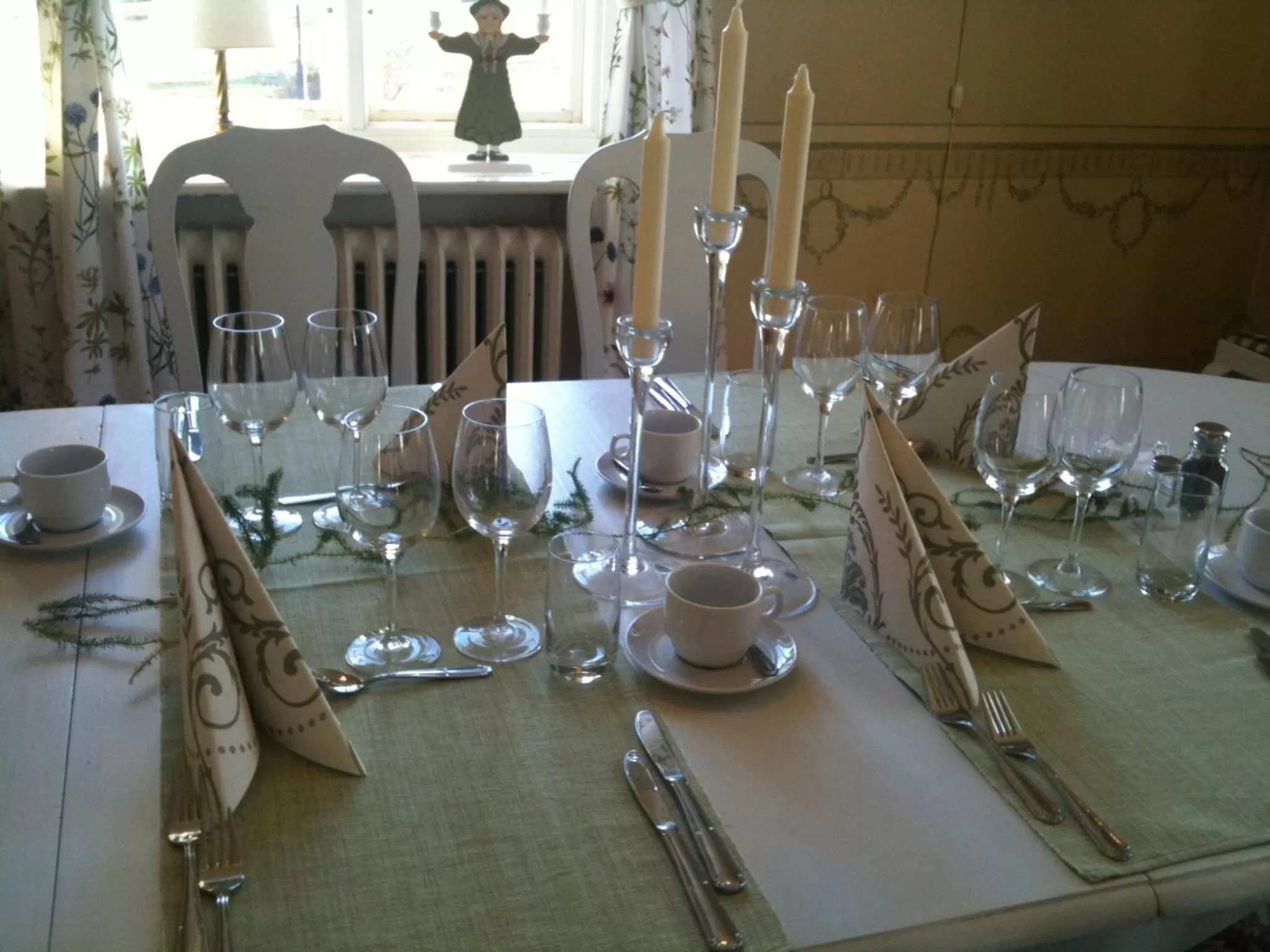 Food and drinks in Långshyttans Brukshotell