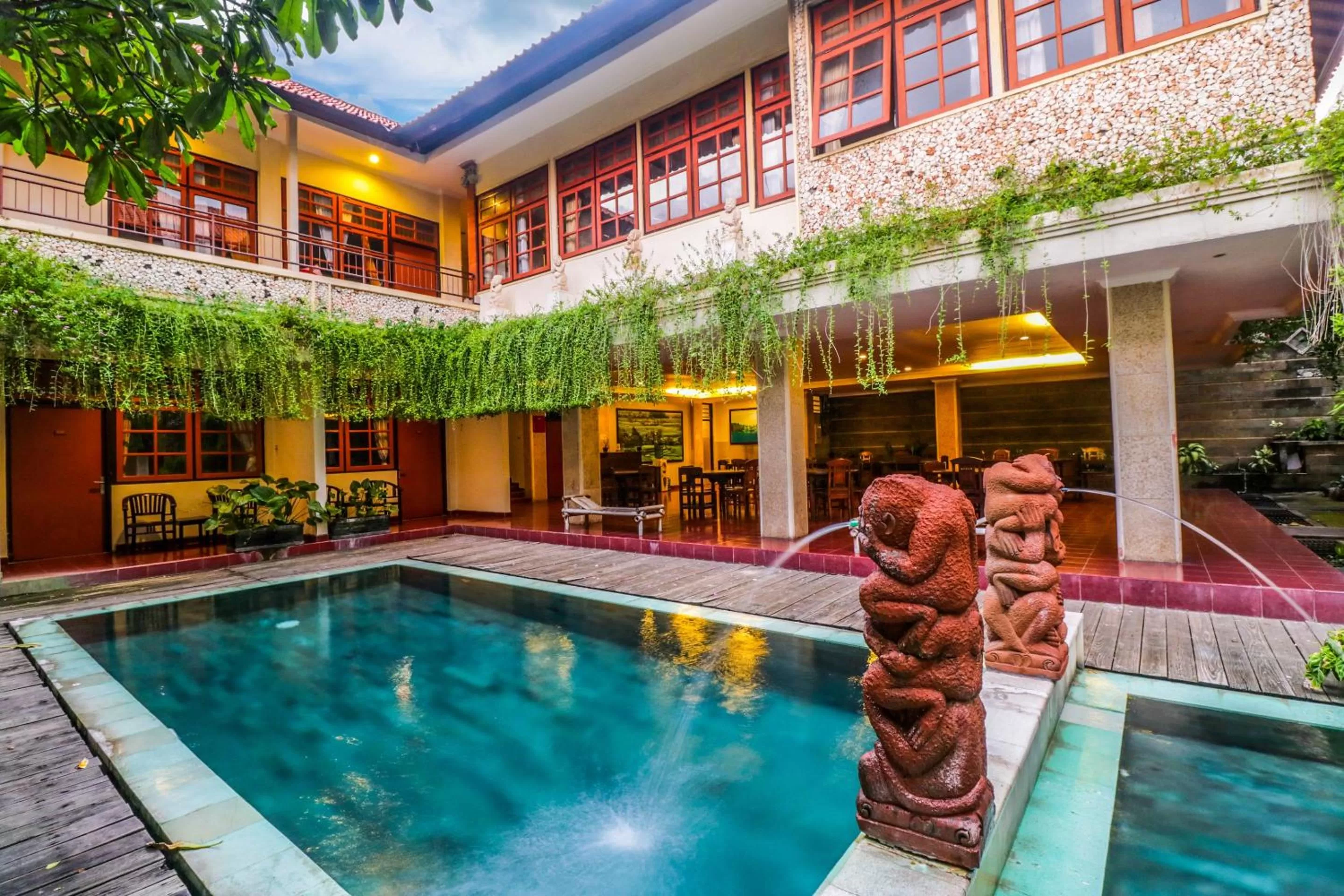 Swimming pool in Catur Adi Putra