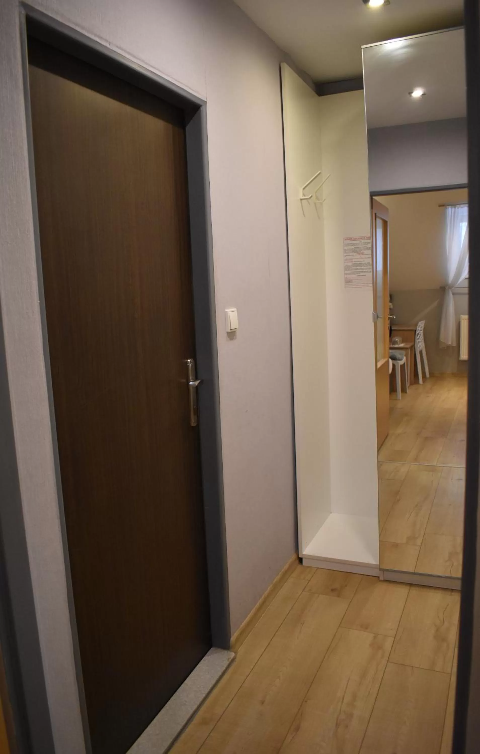 wardrobe in Hotel Boršičanka