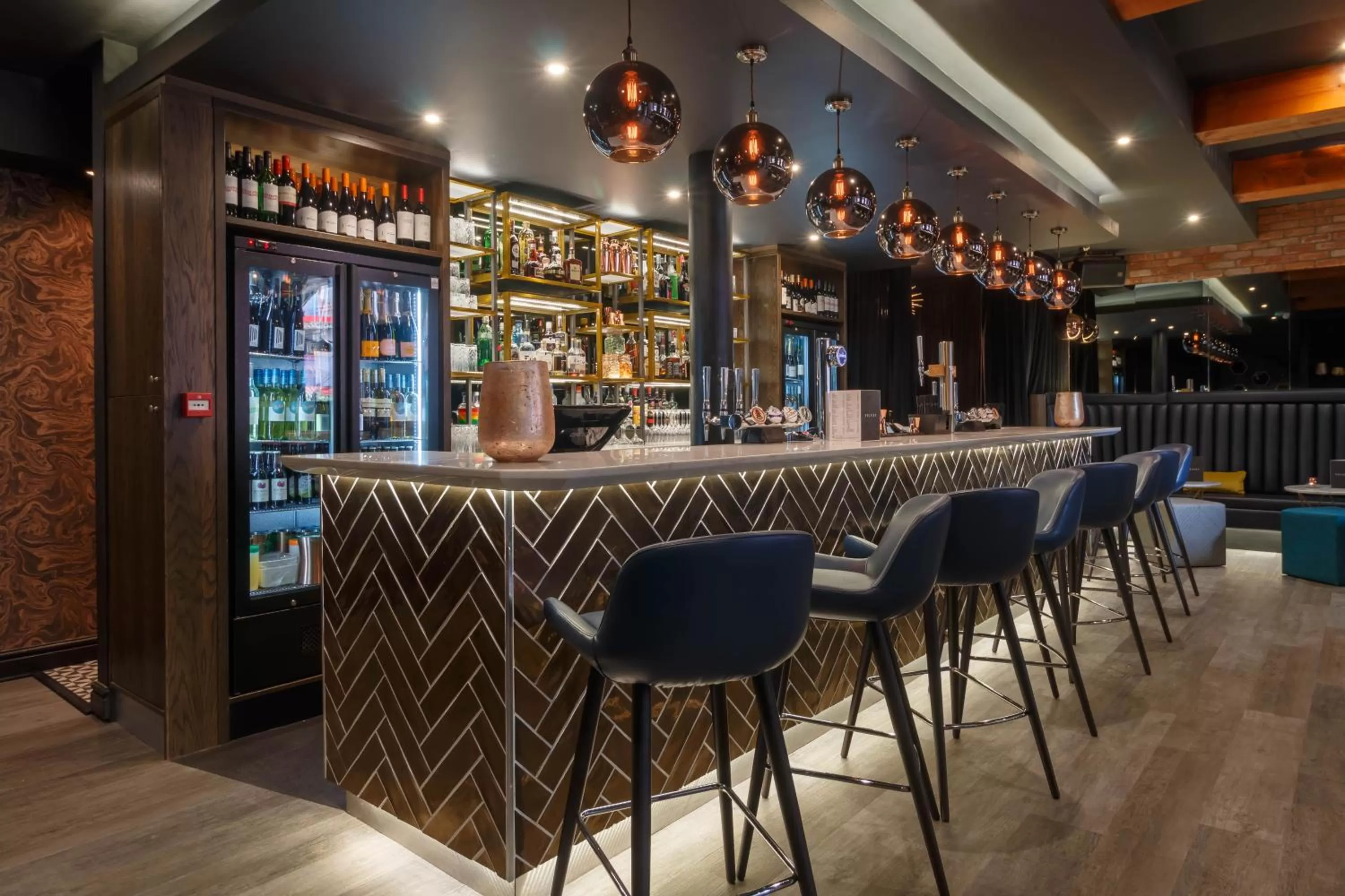 Lounge or bar in Velvet Hotel Manchester, WorldHotels Crafted