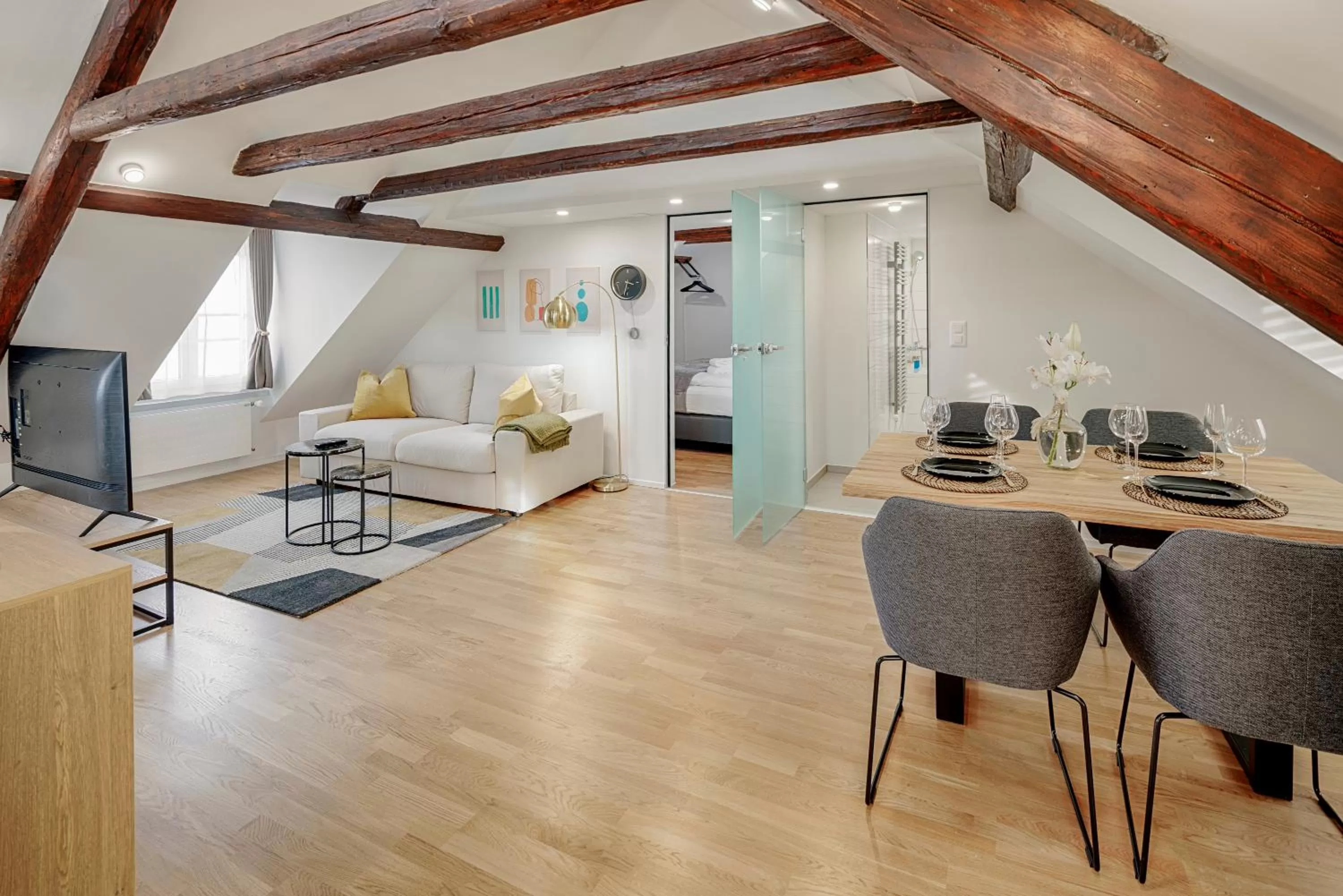 Living room in EH Apartments Jupiter