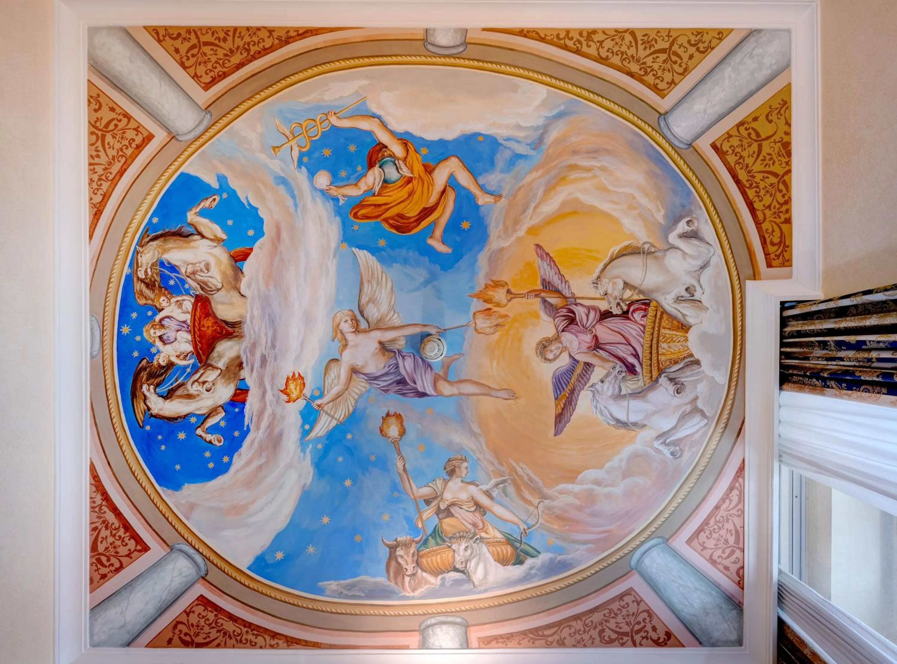 Decorative detail in Hotel Amalfi