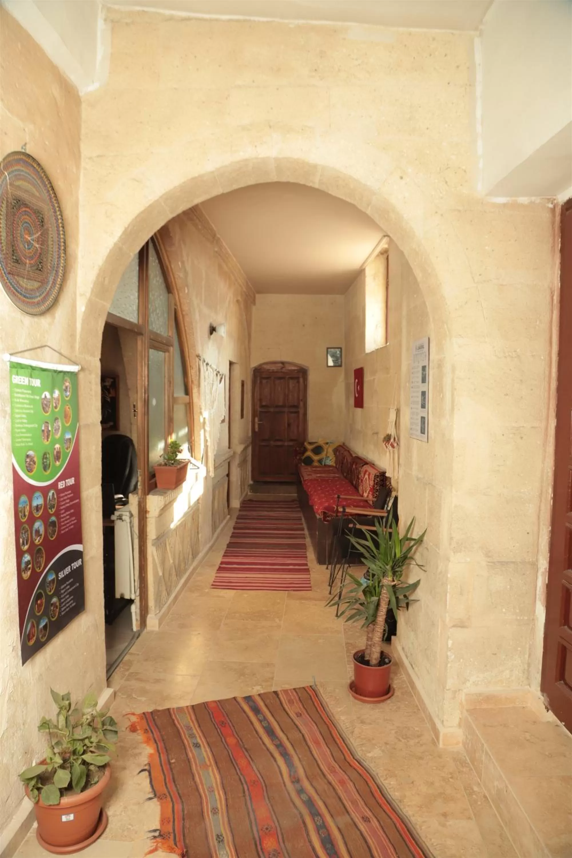 Property building, Lobby/Reception in Guven Cave Hotel