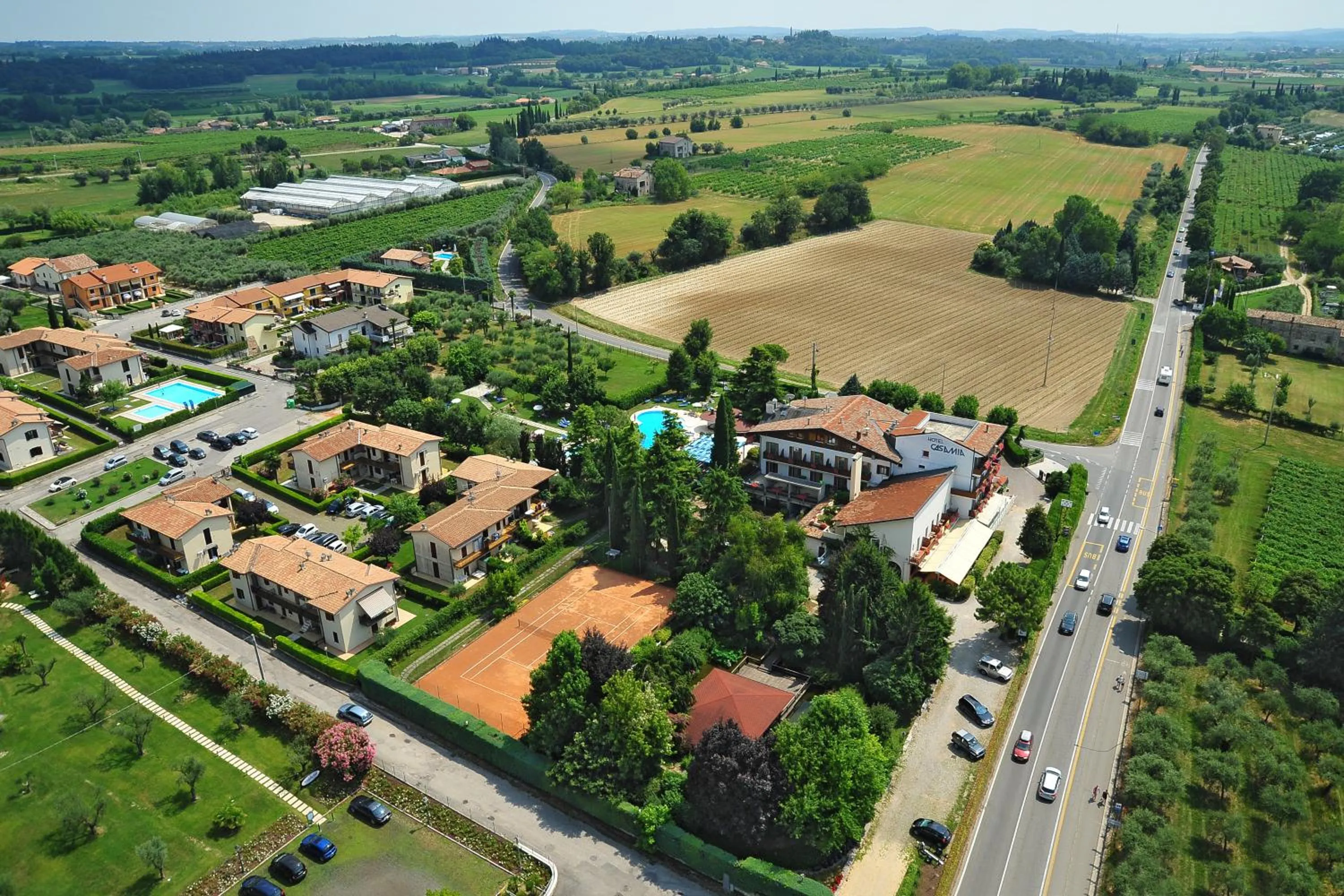 Bird's eye view in Parc Hotel Casa Mia