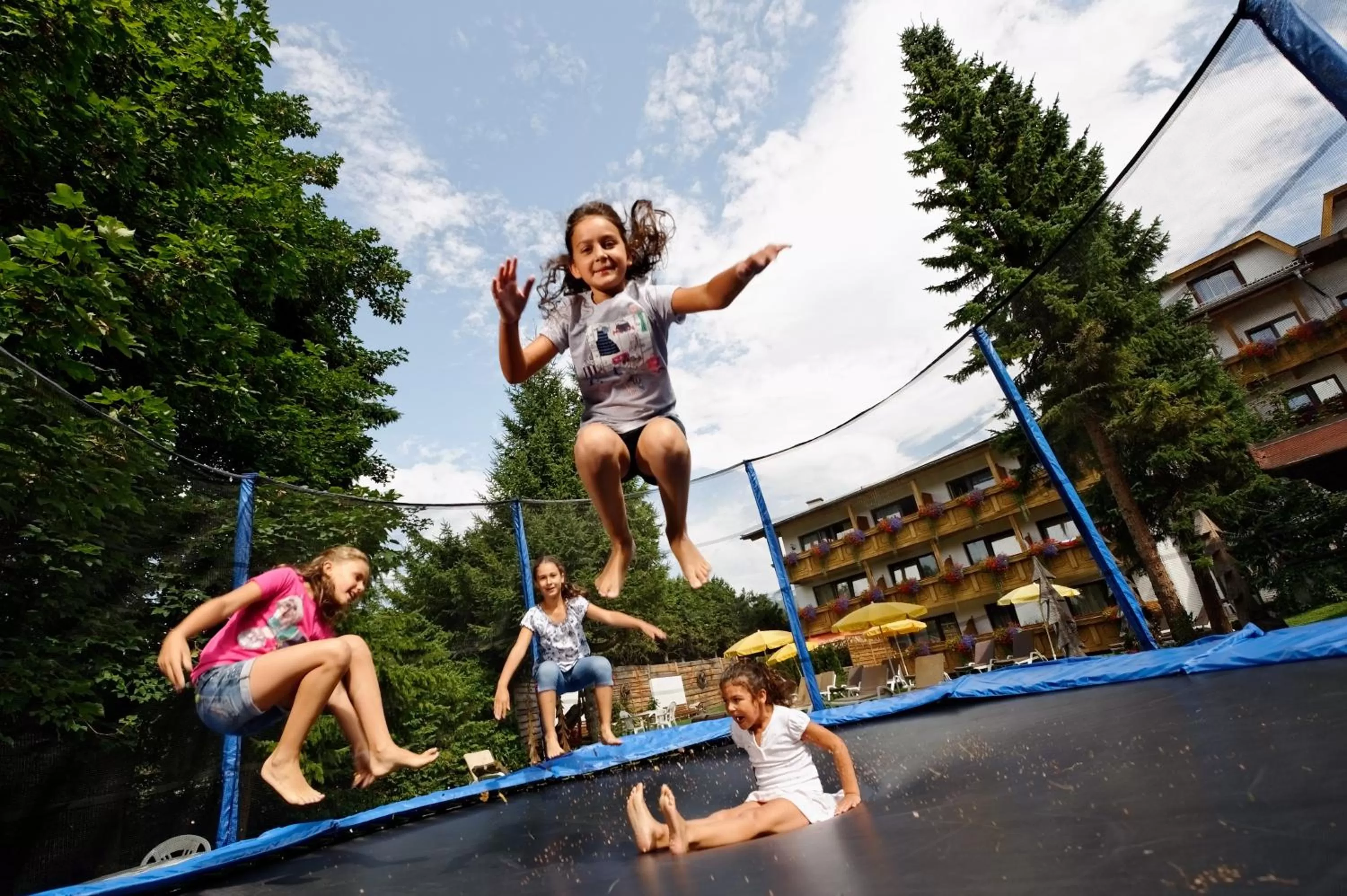 Children play ground in Hotel Seefelderhof