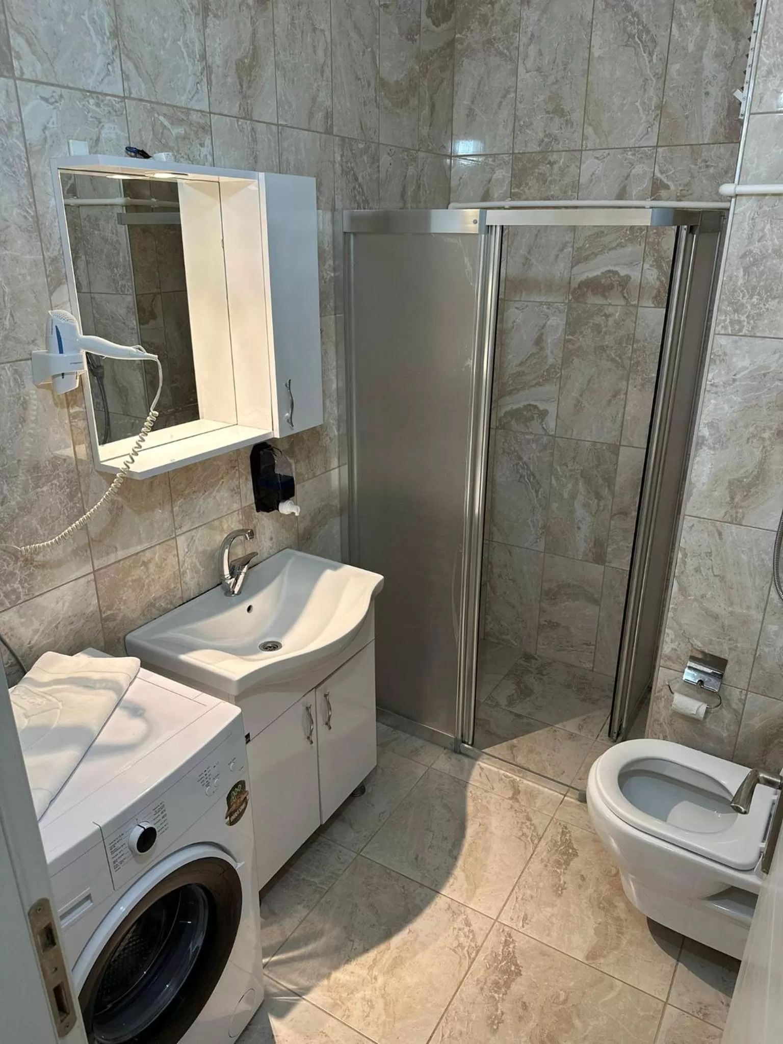 Bathroom in Bikka&Asell Suite Hotel