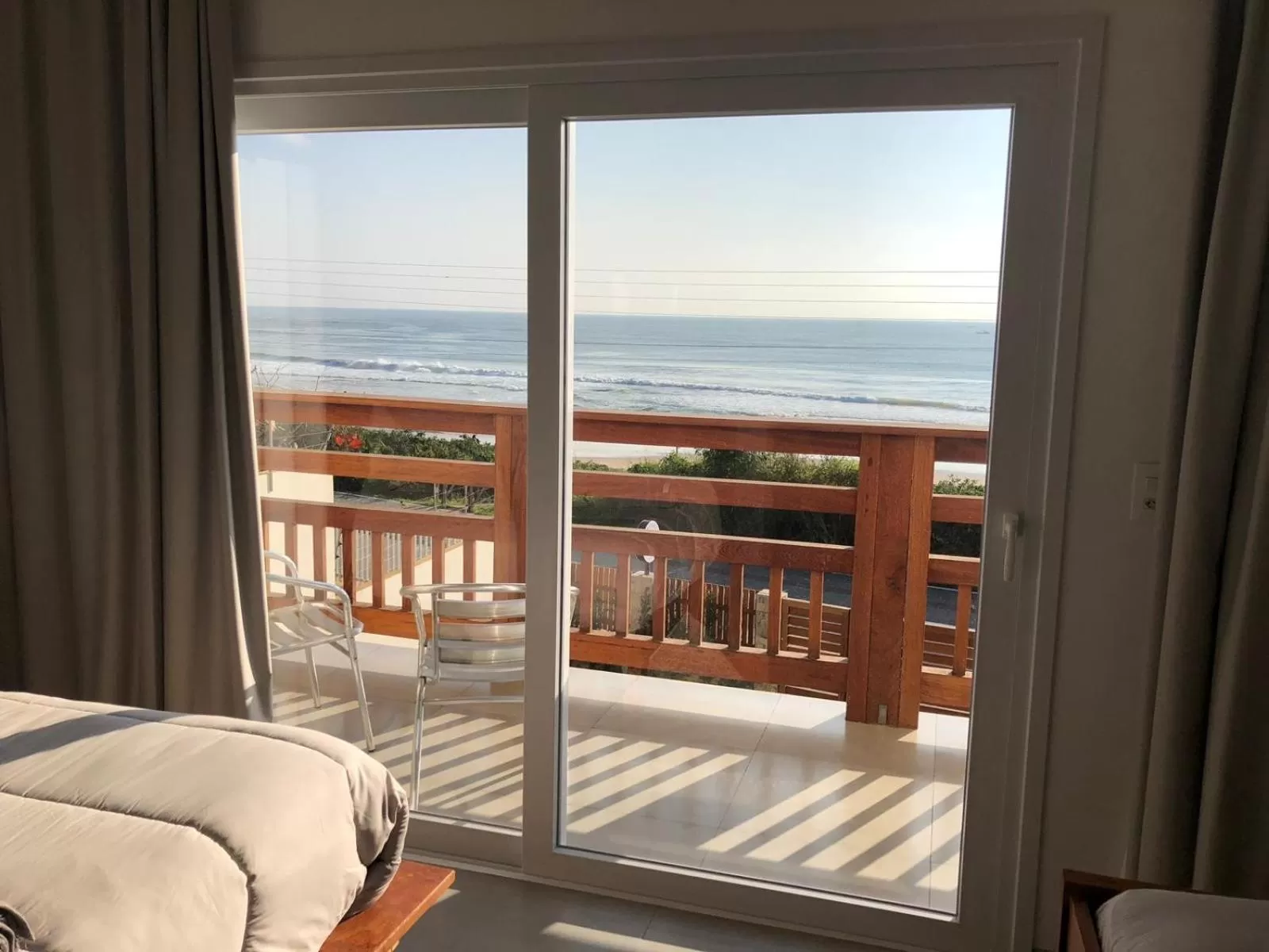 Bed in Pousada Casa Albatross