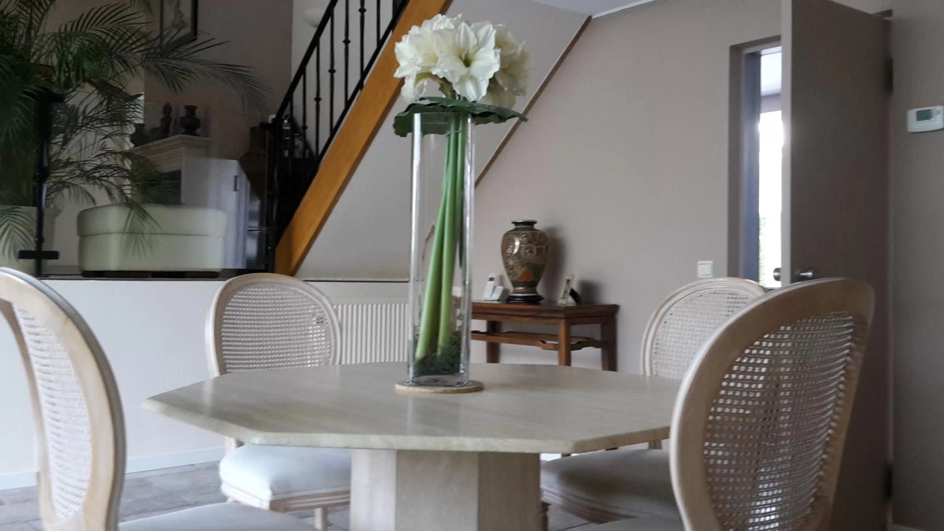 Dining area in B&B prince d’Orange Waterloo