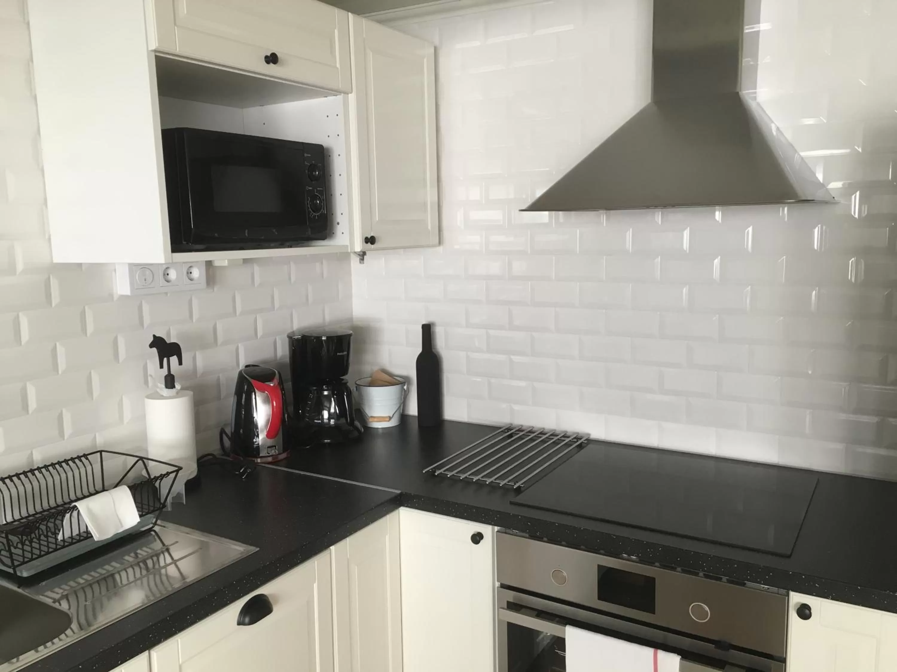 Kitchen or kitchenette in Augustas Bed & Breakfast