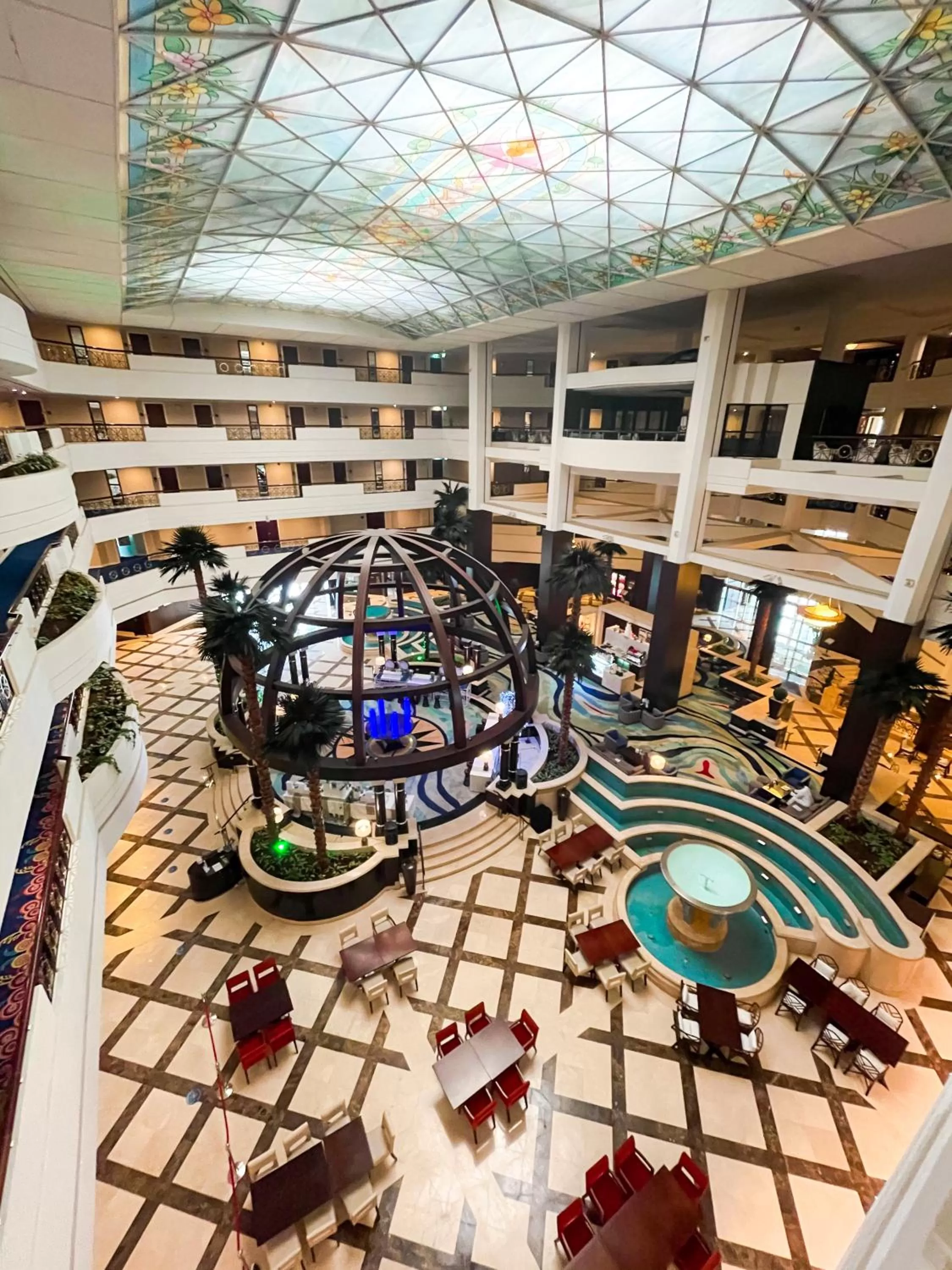 Lobby or reception in Mövenpick Grand Al Bustan