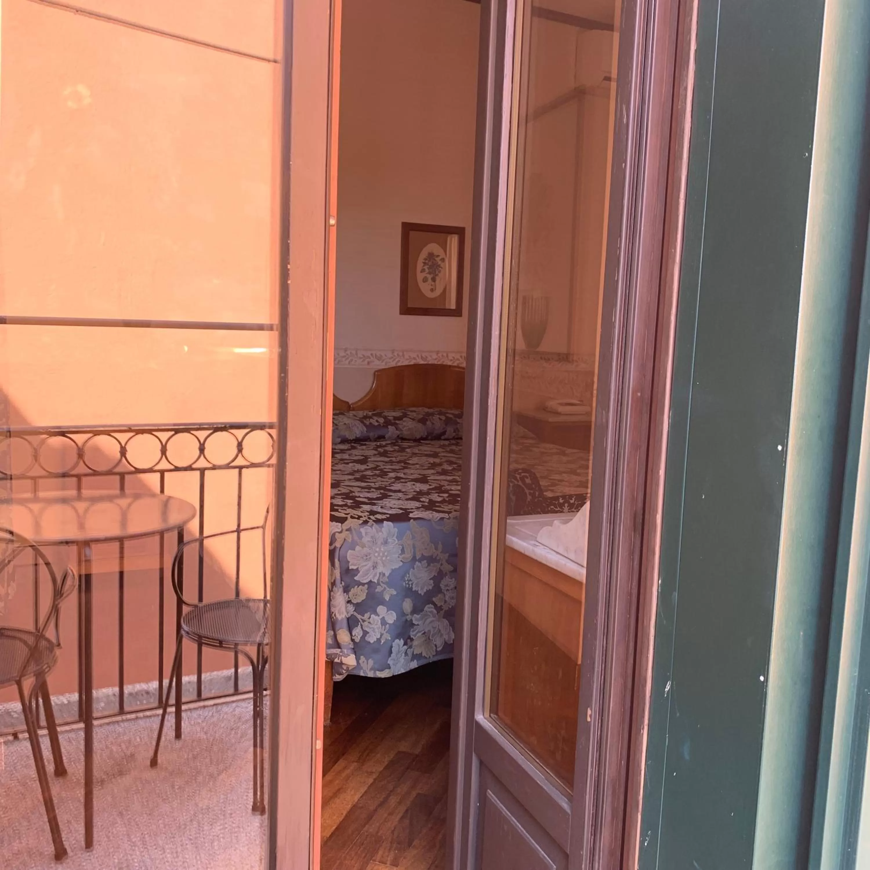 Bed in Hotel La Calcina