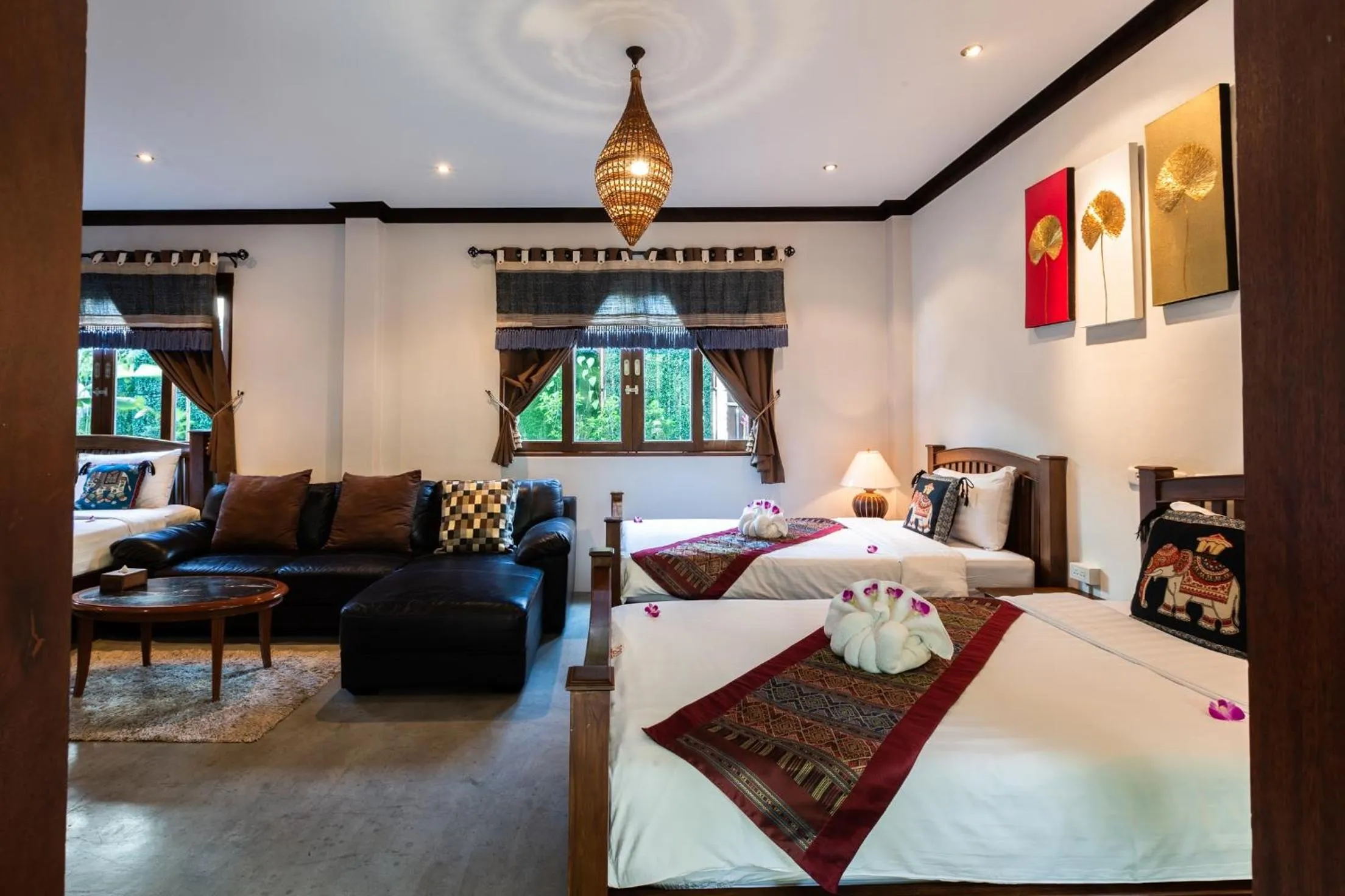 Bed in The Twenty Lodge