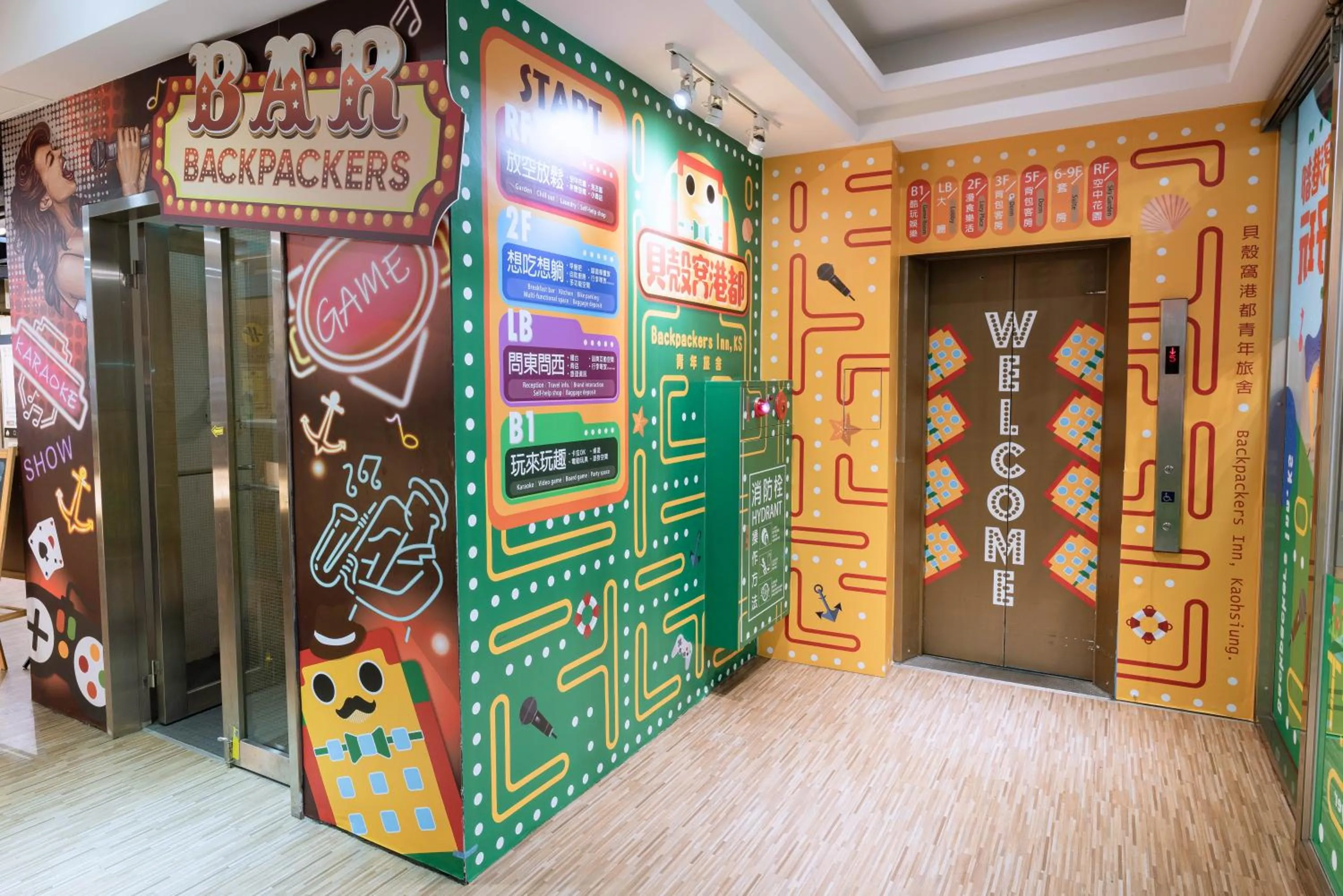 Lobby or reception in Uno Backpackers Inn