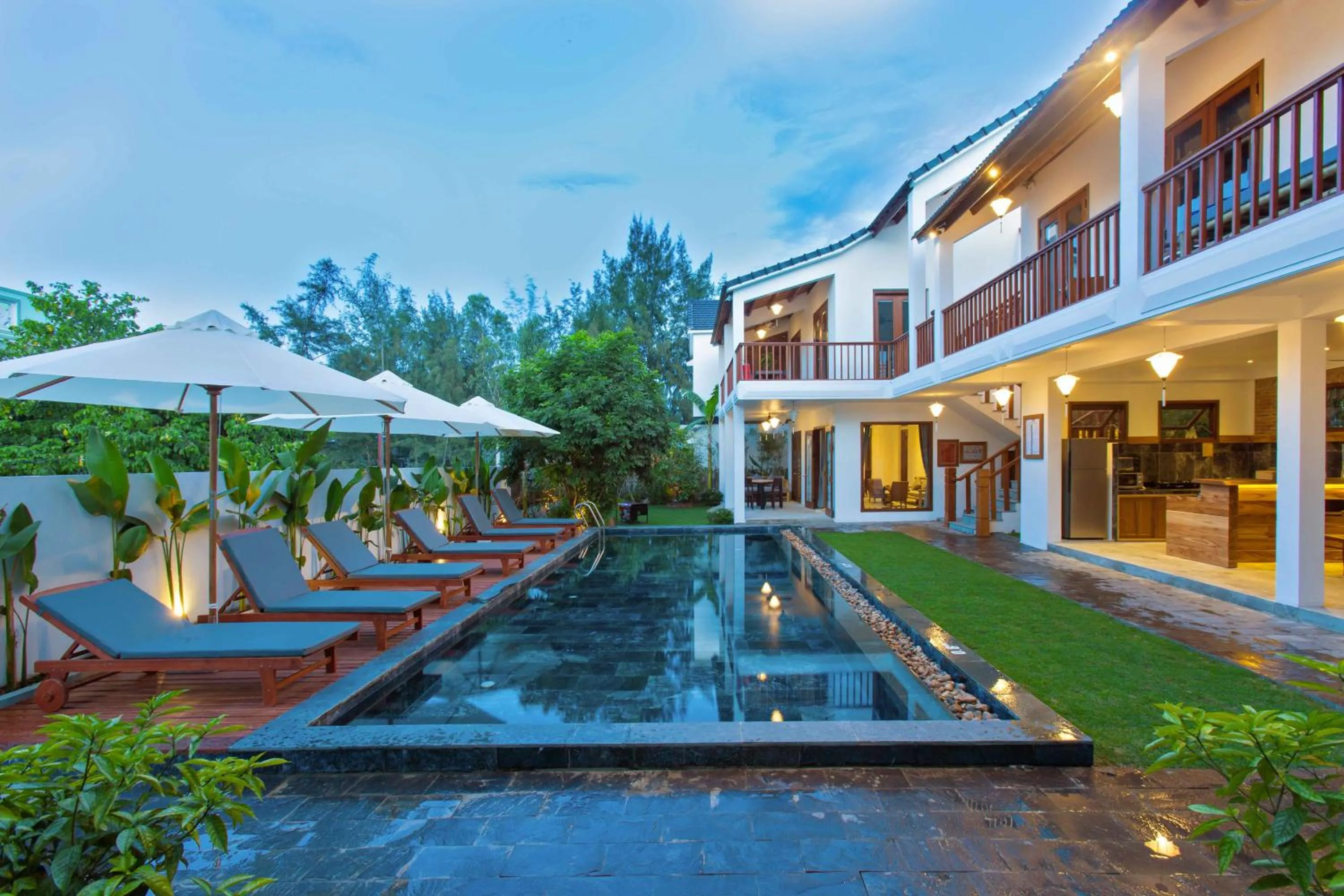 Garden in Vina Beach Pool Villas