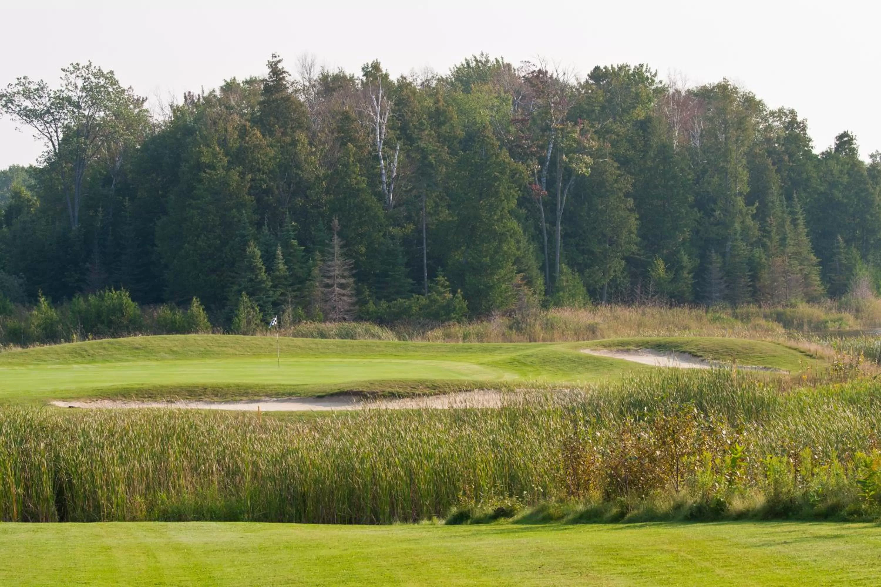 Golfcourse in Drummond Island Resort