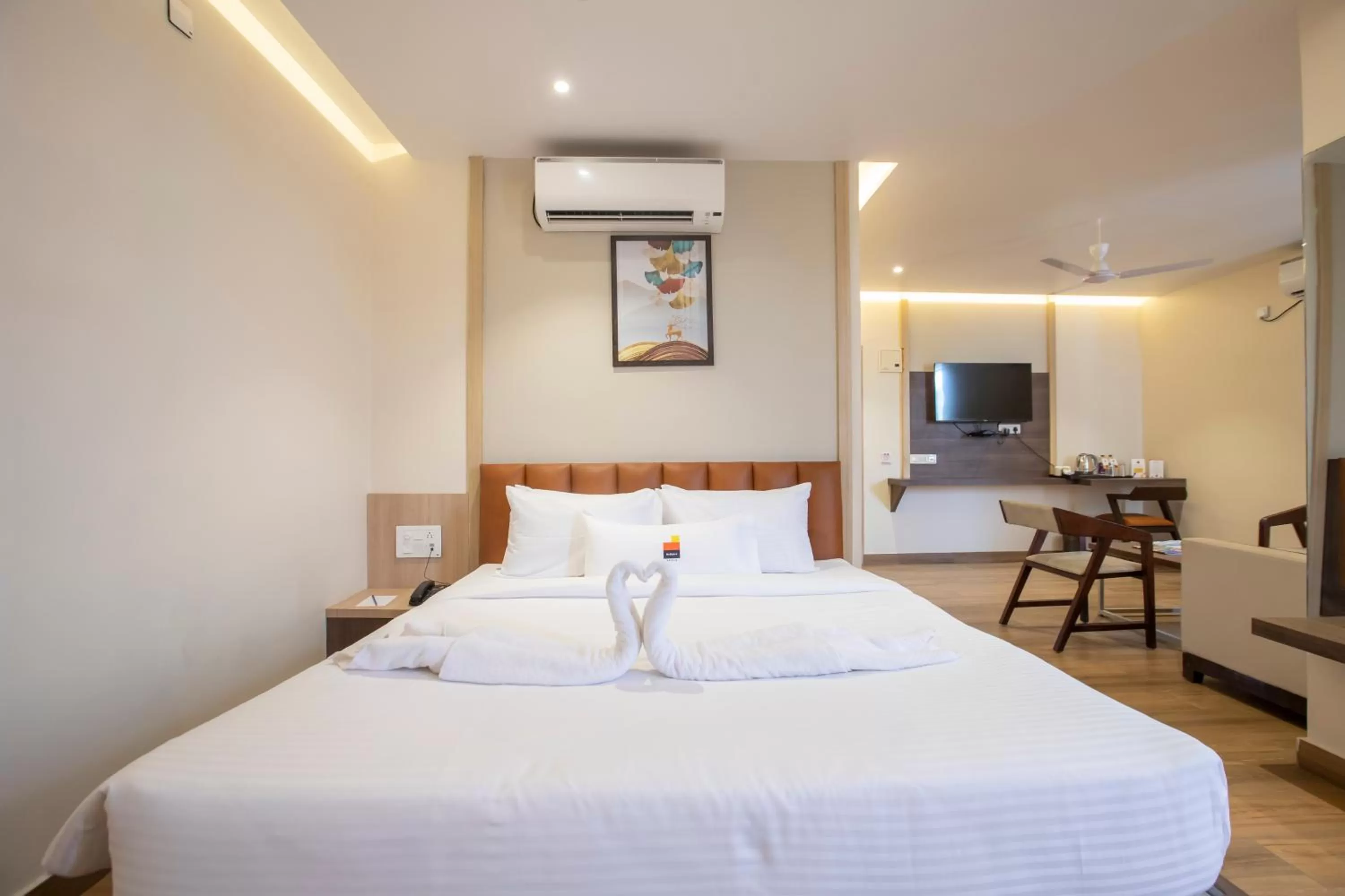 Living room, Bed in MySpace Kadison