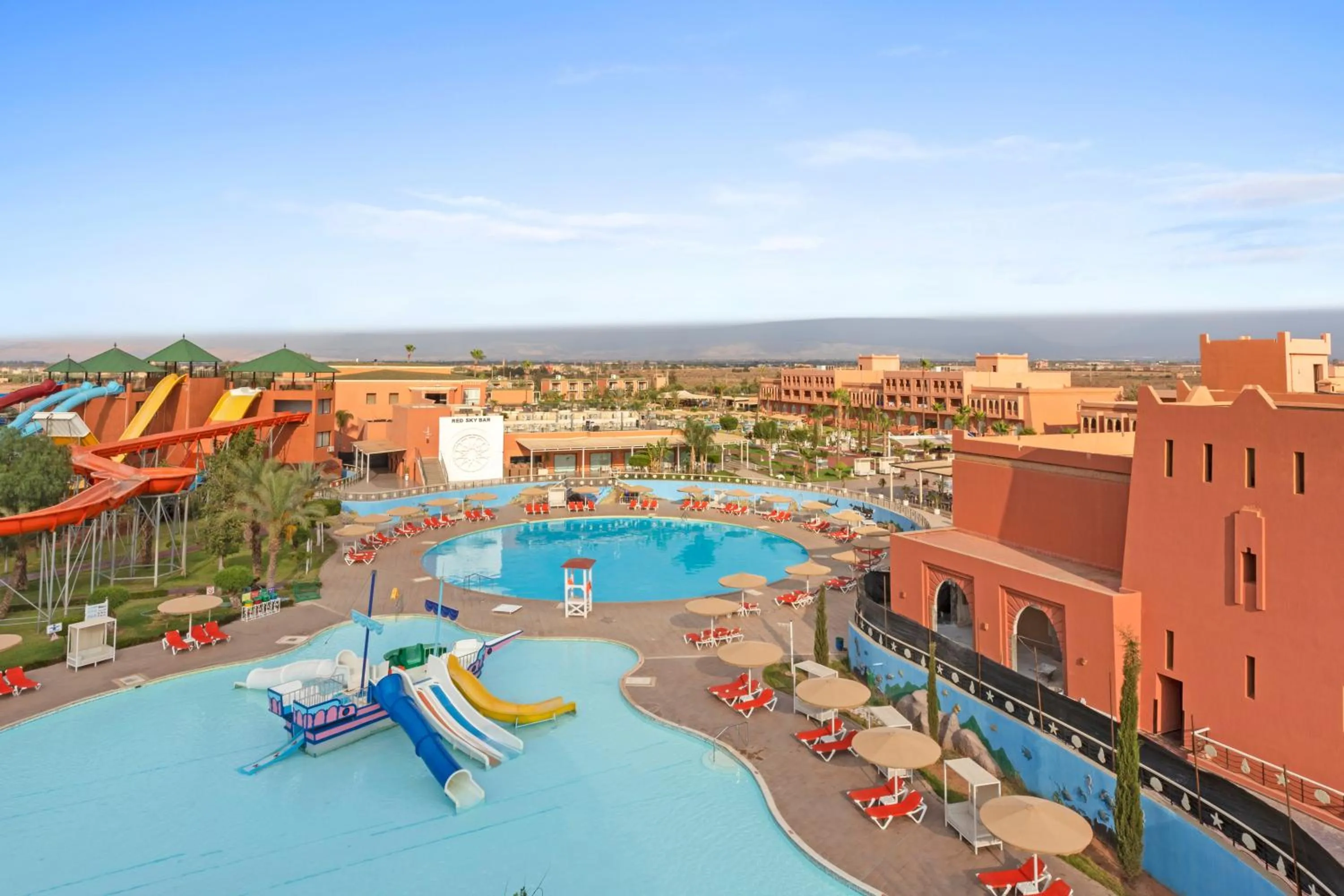 Aqua park in Pickalbatros Aqua Fun Club All Inclusive