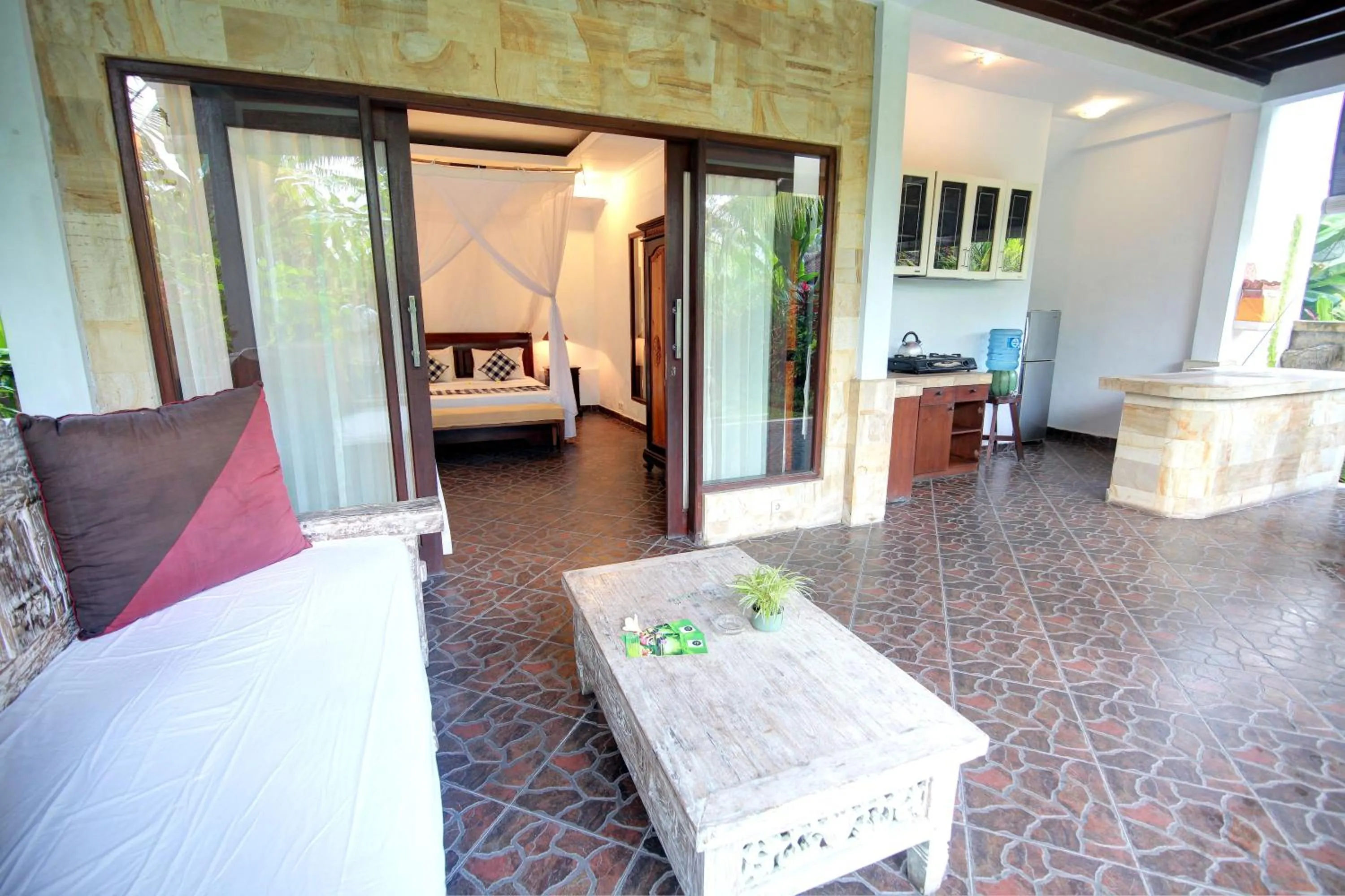 Balcony/Terrace in Bali Dream Resort Ubud
