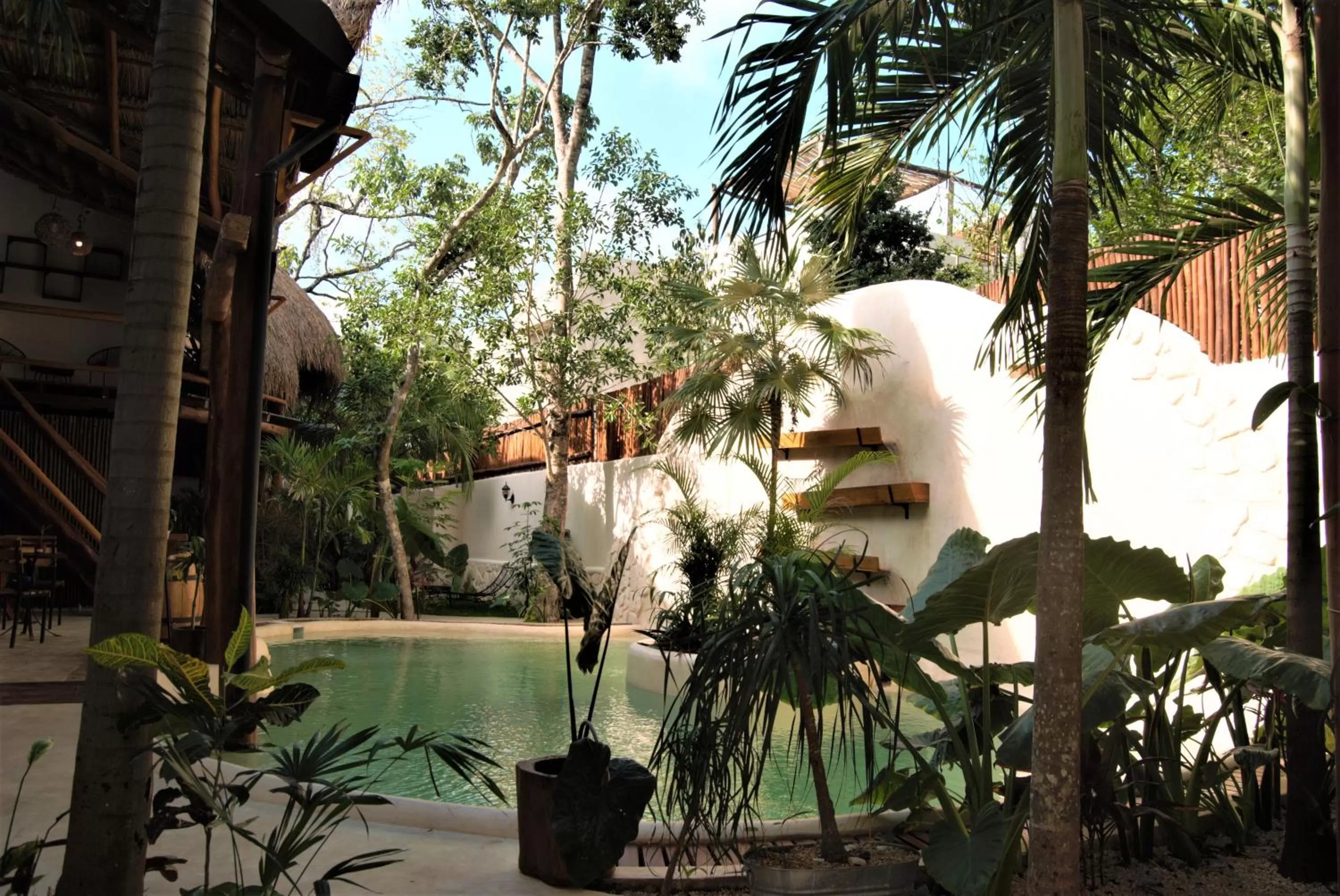 Swimming pool in Hotel Boutique TerraNova