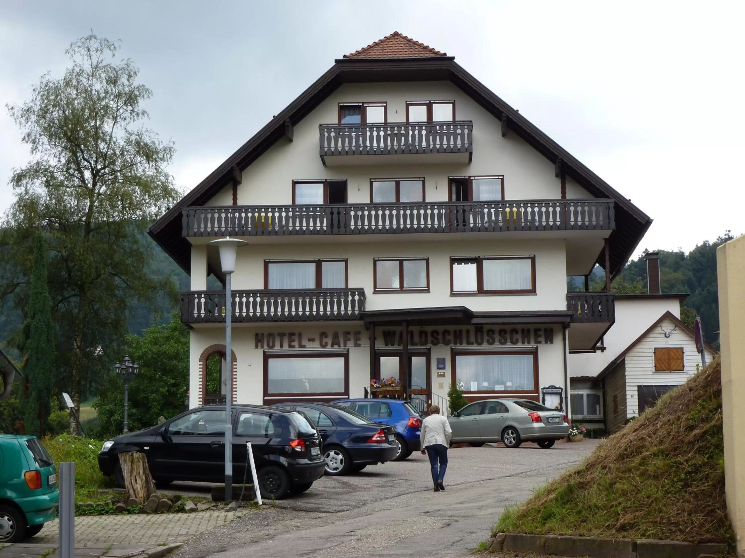 Facade/entrance in Waldschlösschen