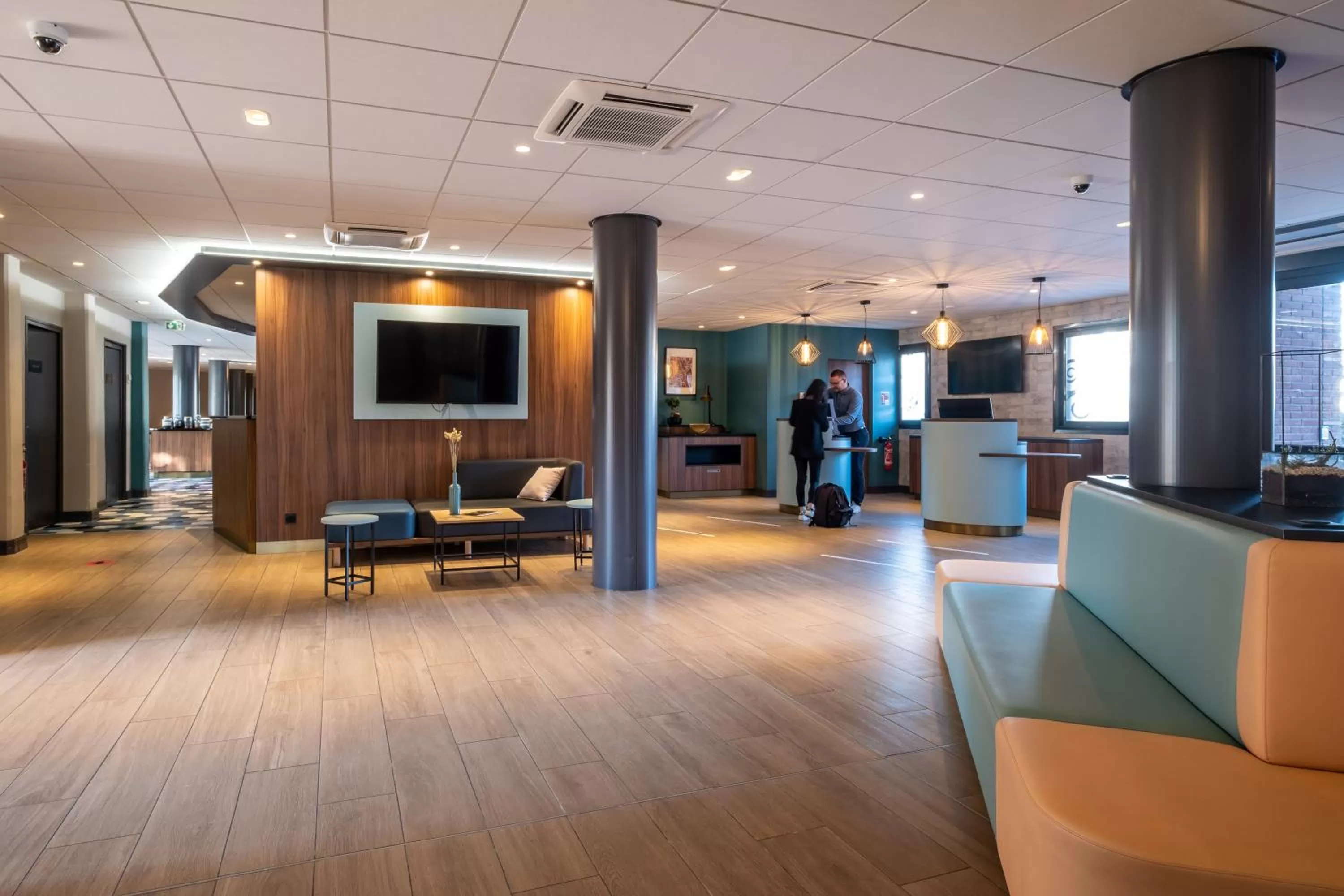 Lobby or reception in Clarion Aparthotel Toulouse Blagnac Airport