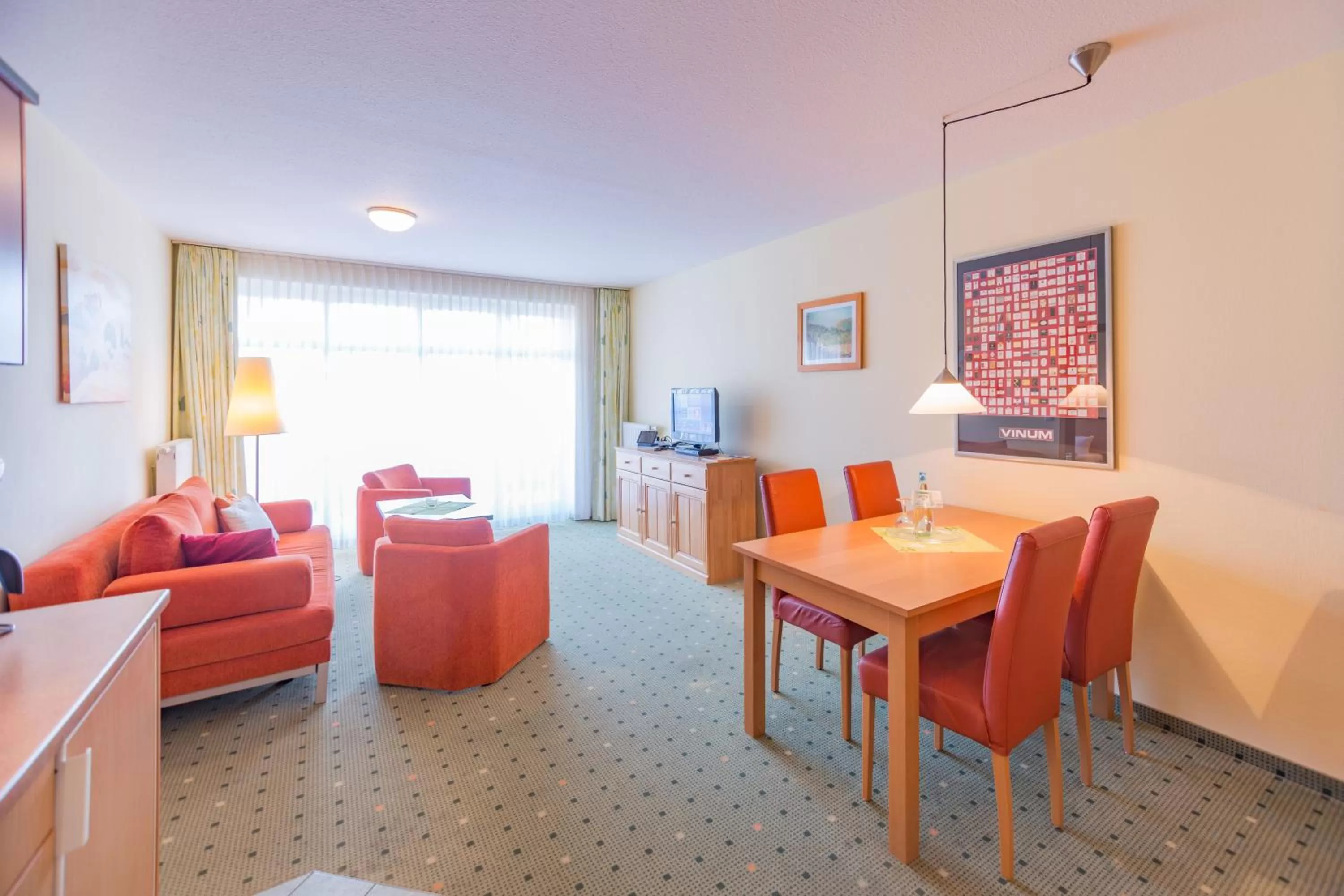 Photo of the whole room, Seating Area in Am Weststrand Apartmenthaus Waldeck