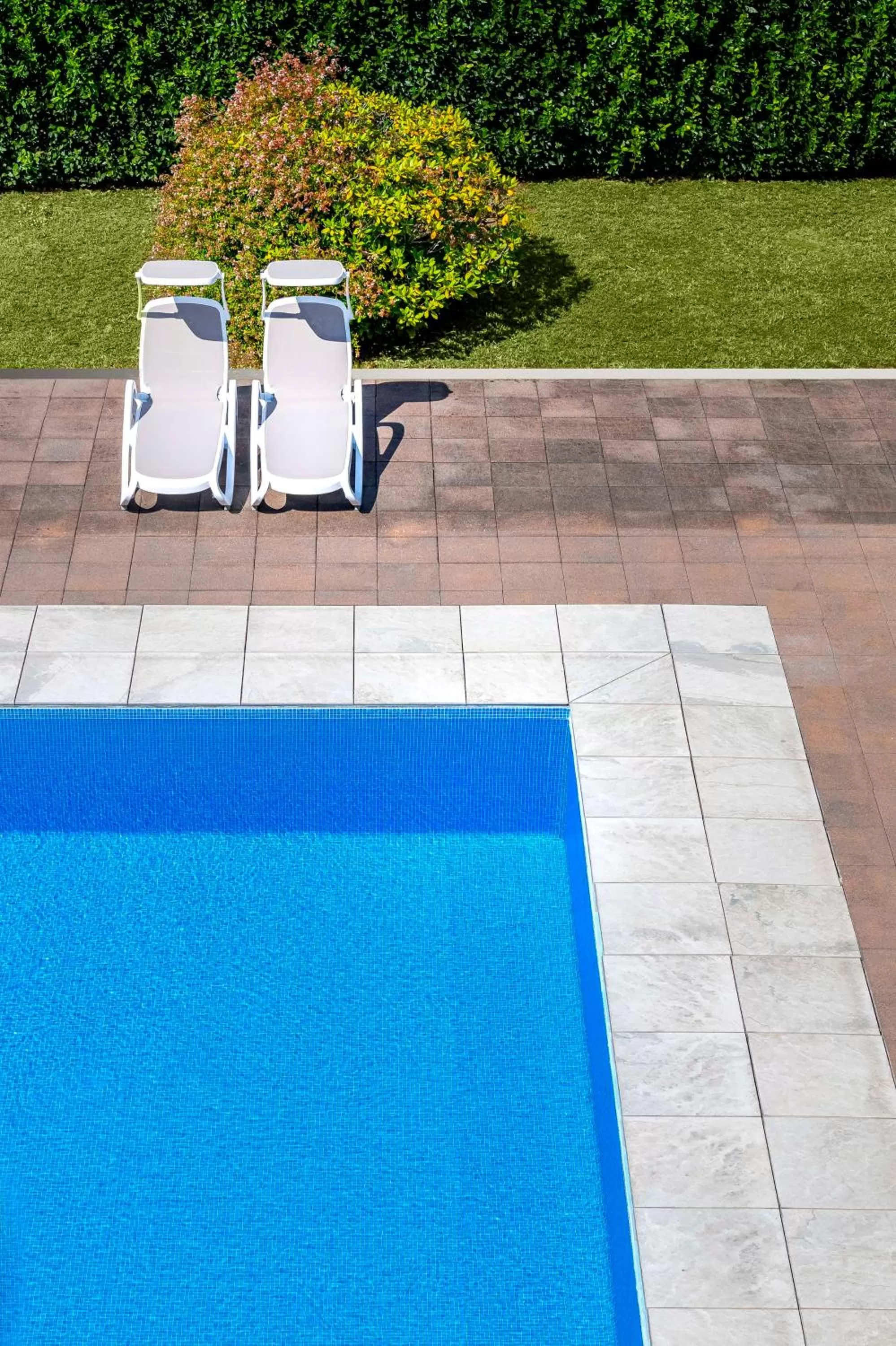 Pool view in Best Western Cavalieri Della Corona