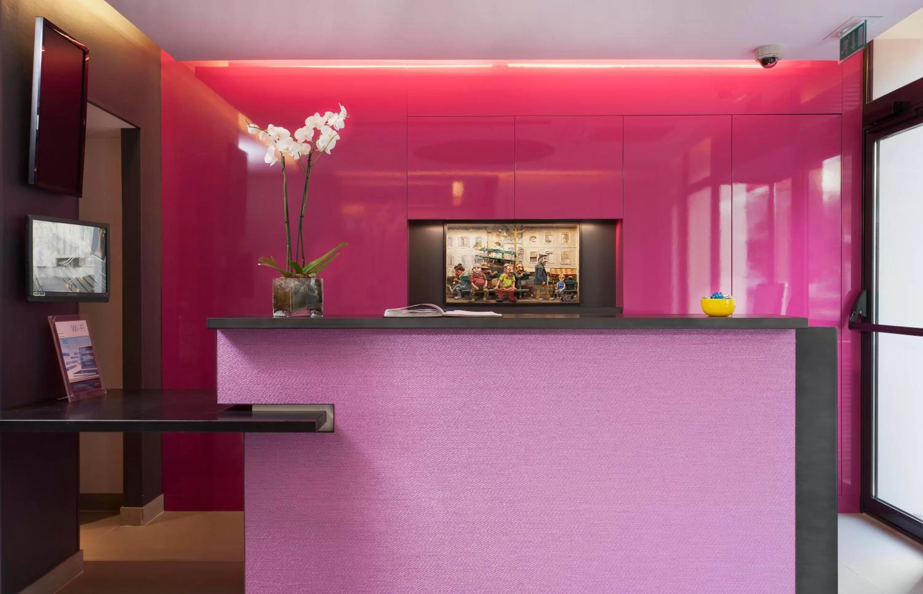 Lobby or reception in Libertel Gare Du Nord Suede