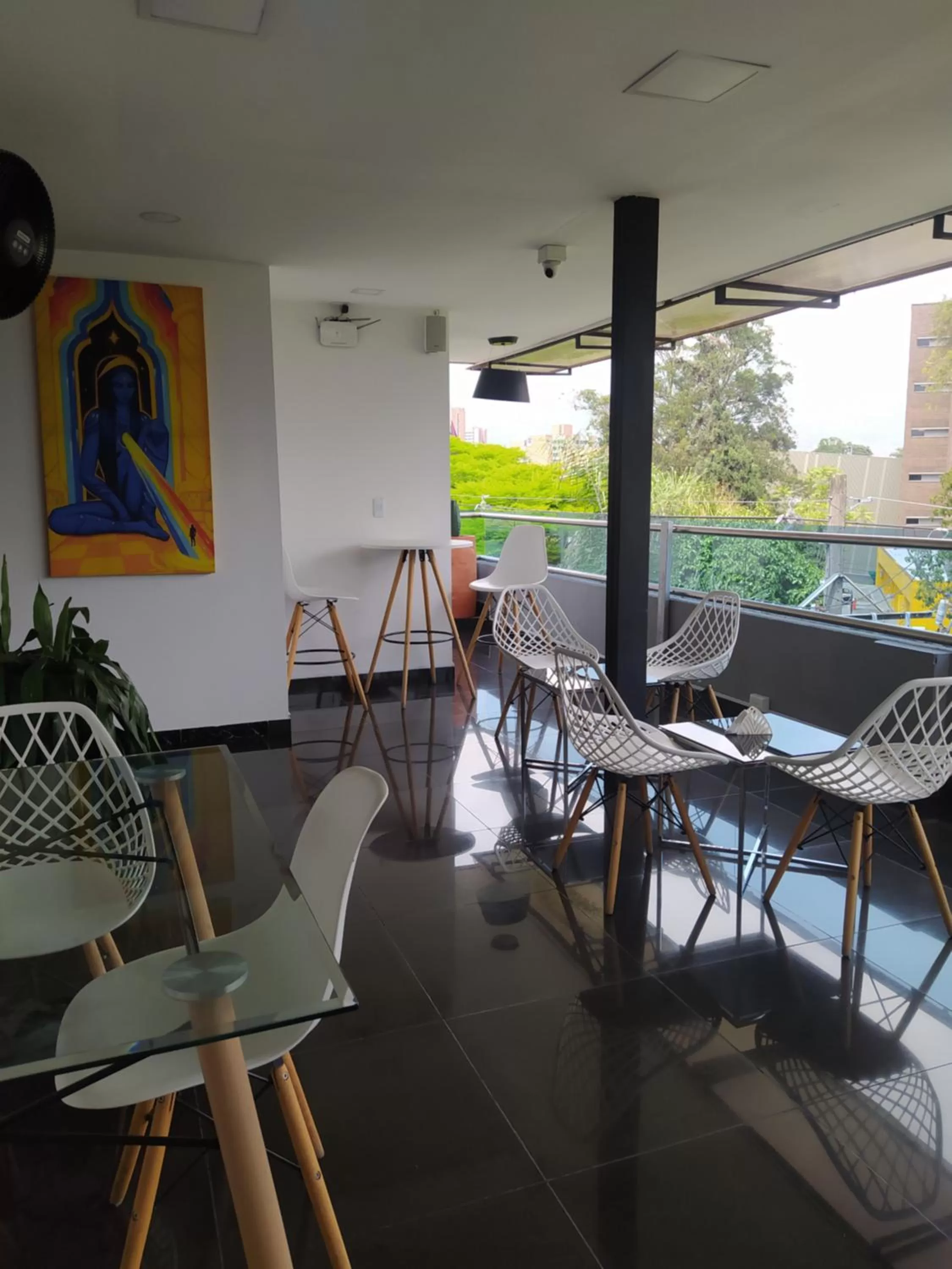 Balcony/Terrace in Hotel Aura Medellin