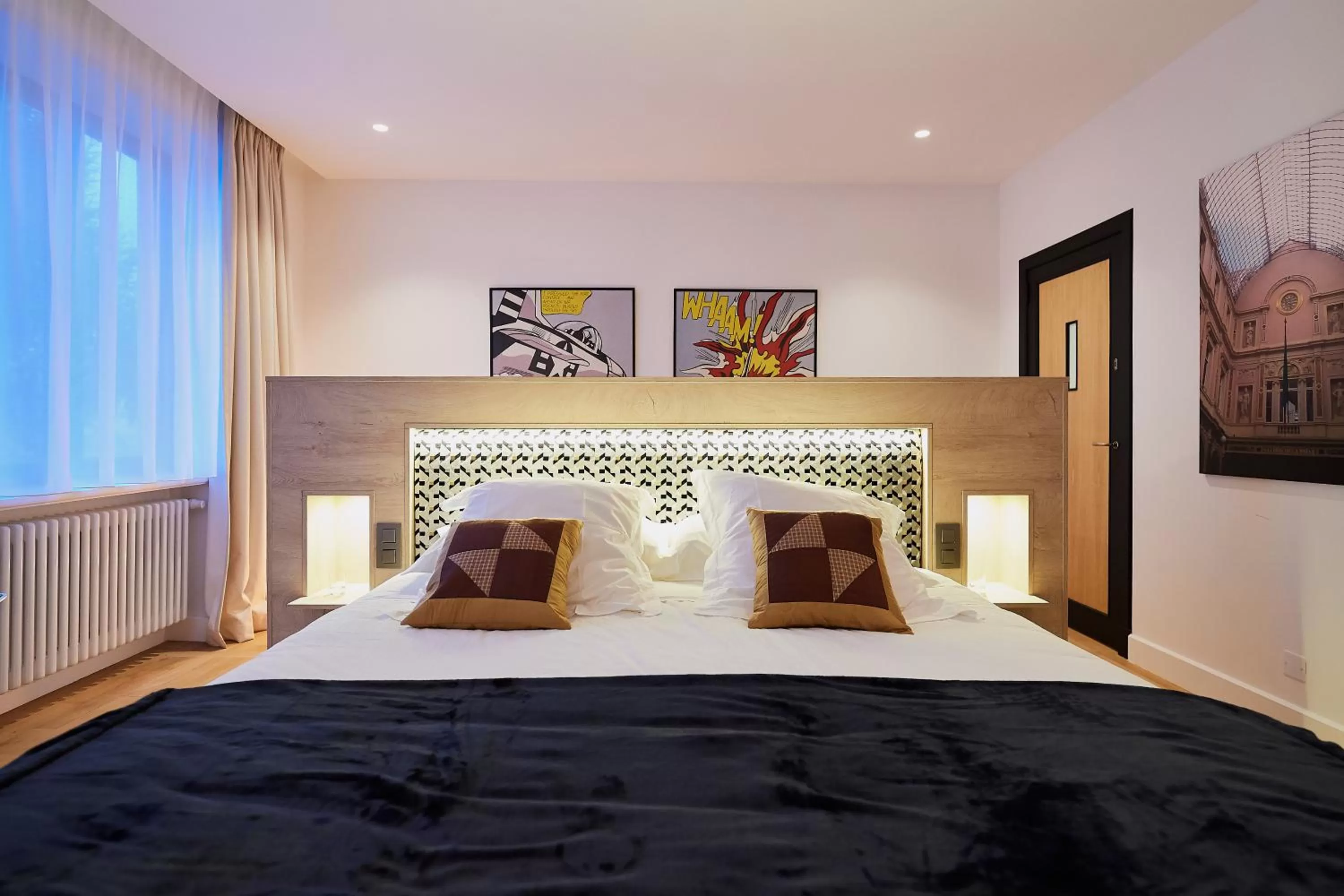 Bedroom, Bed in B&B Suites 124