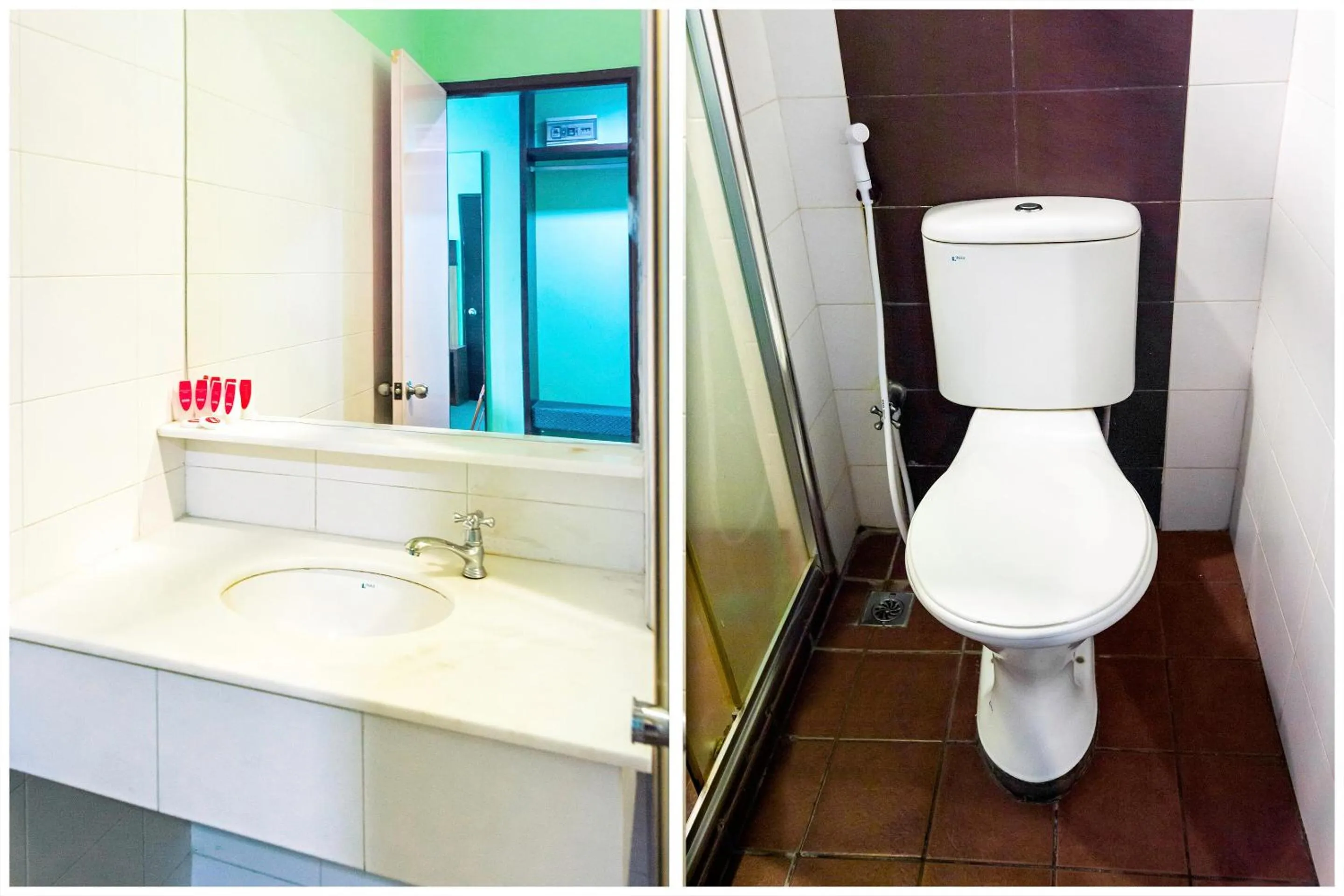 Bathroom in OYO 89408 Royal Hotel