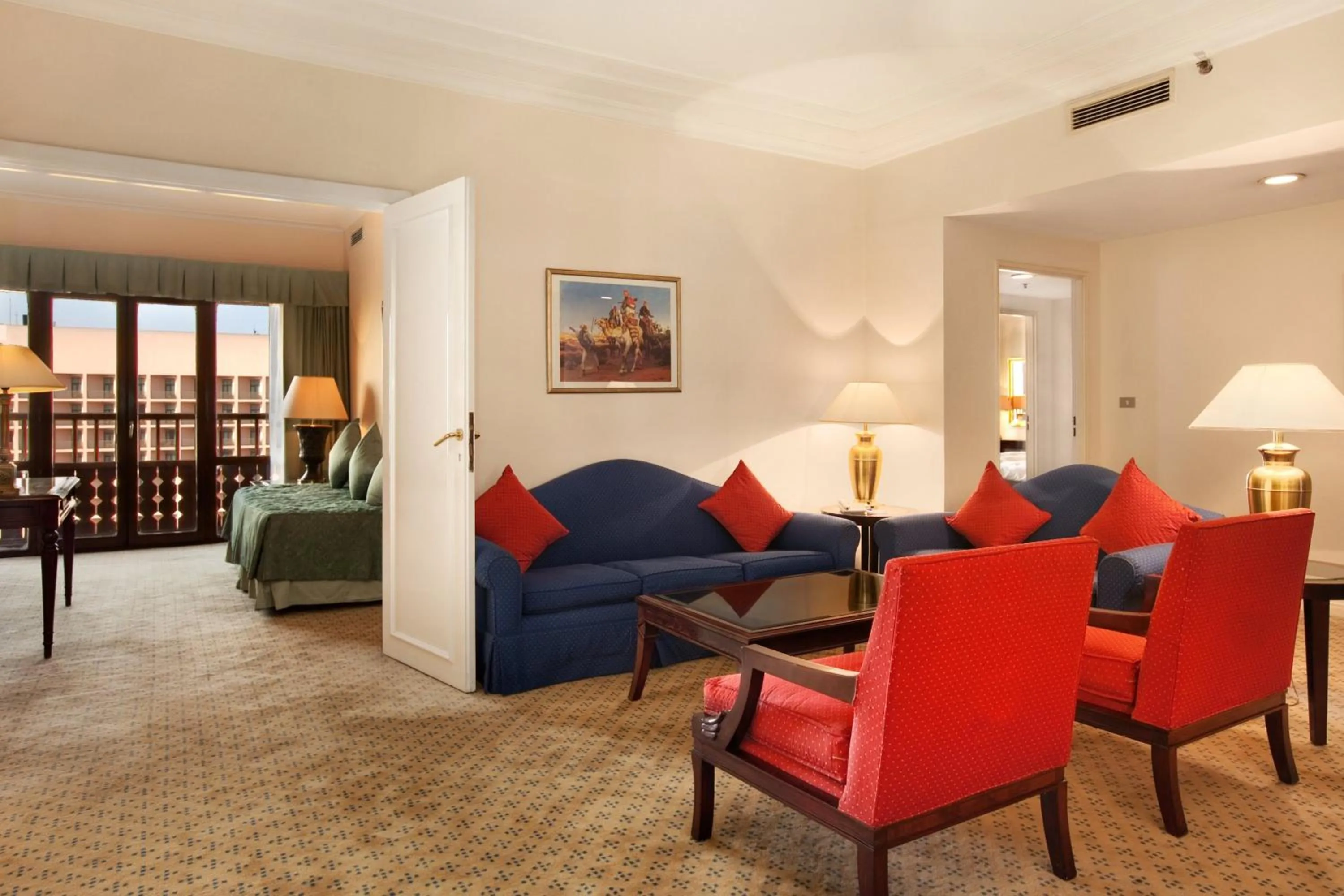 Seating area in Cairo World Trade Center Hotel & Residences