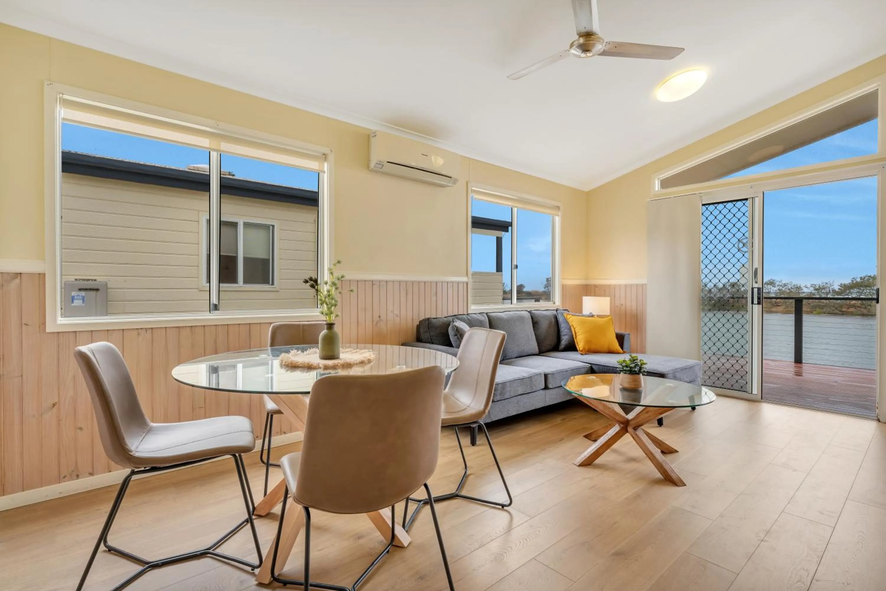 Living room in Ingenia Holidays Nambucca Heads