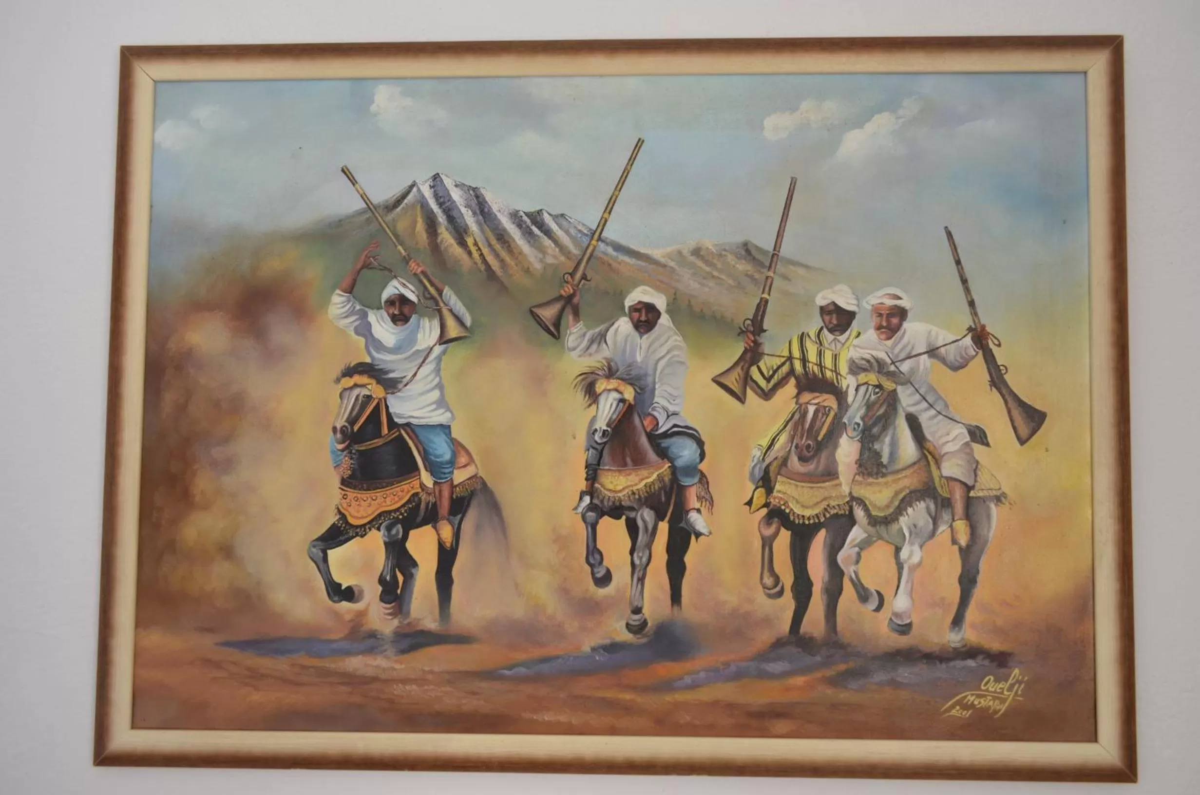 Decorative detail in Dar Meziana