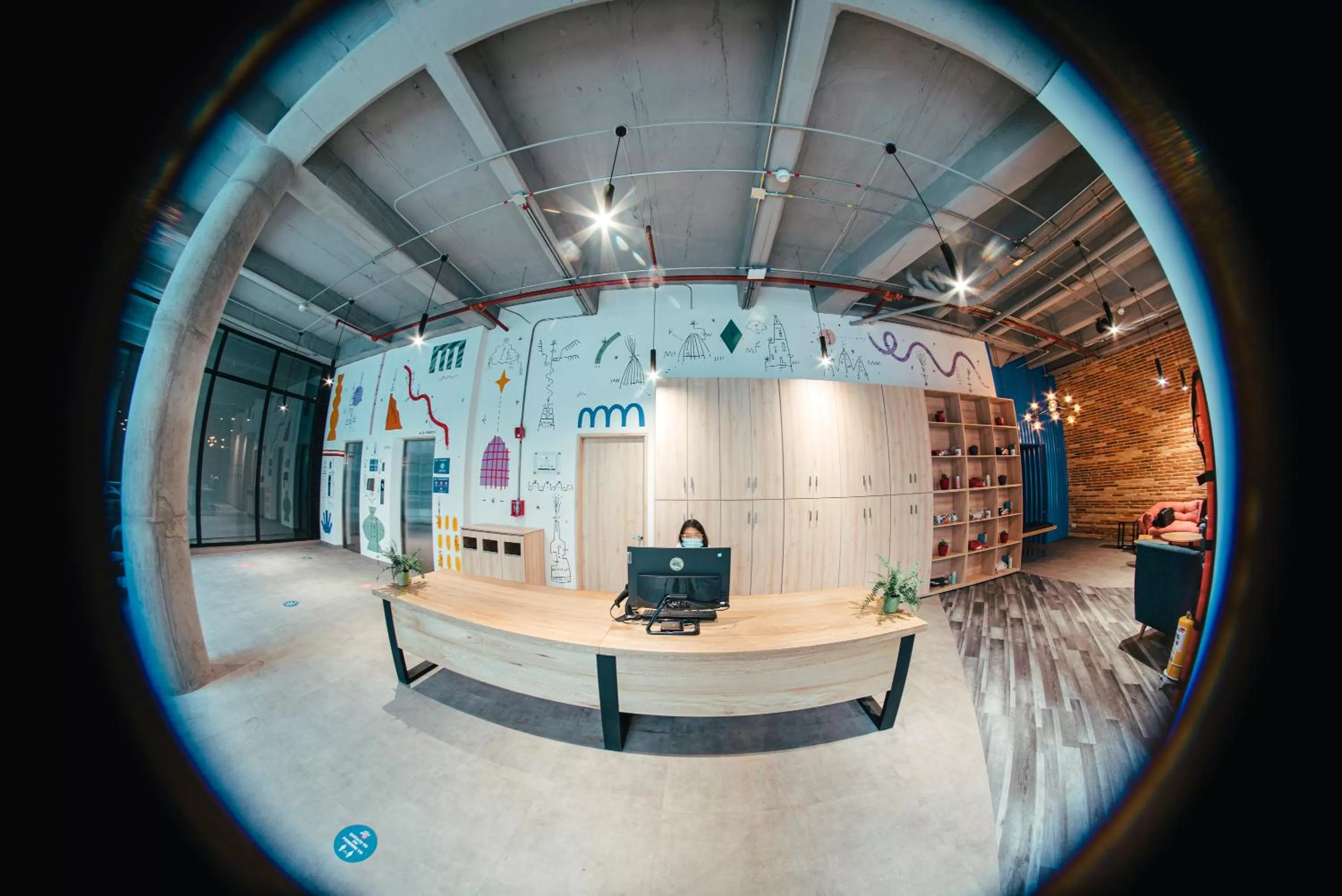 Lobby or reception in UMA Suites Chia