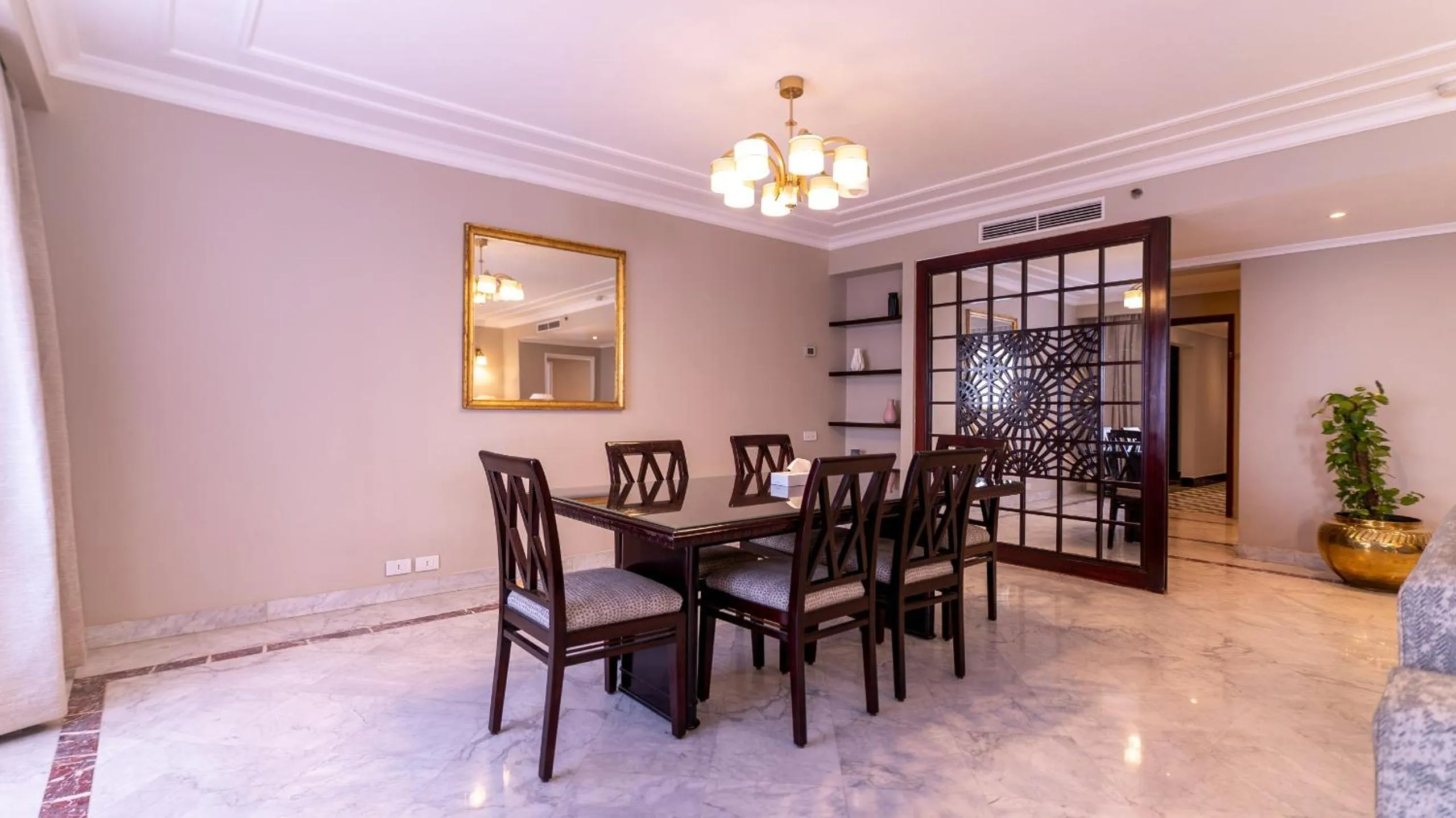 Dining area in Cairo World Trade Center Hotel & Residences