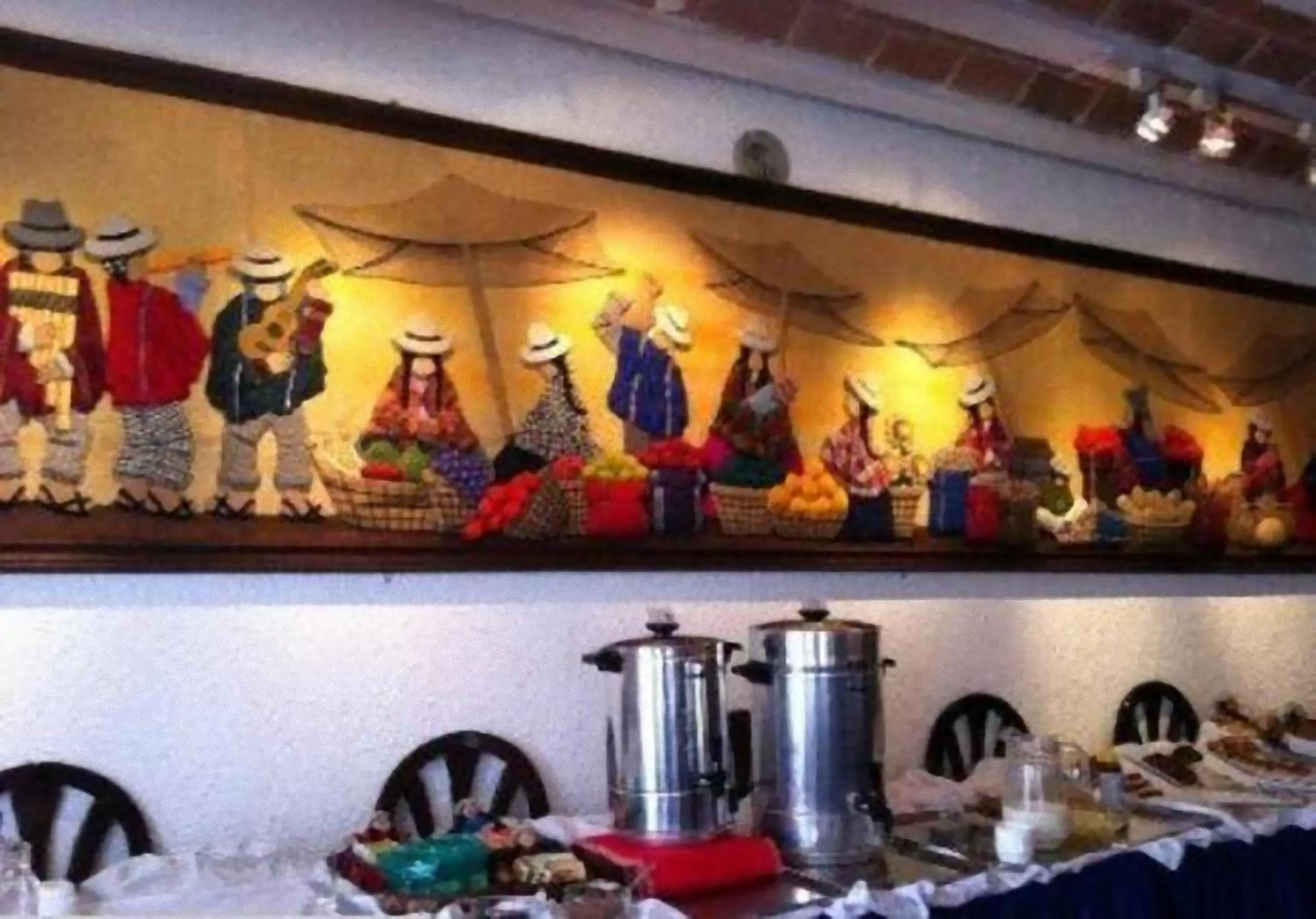 Decorative detail in Hotel Rosario La Paz