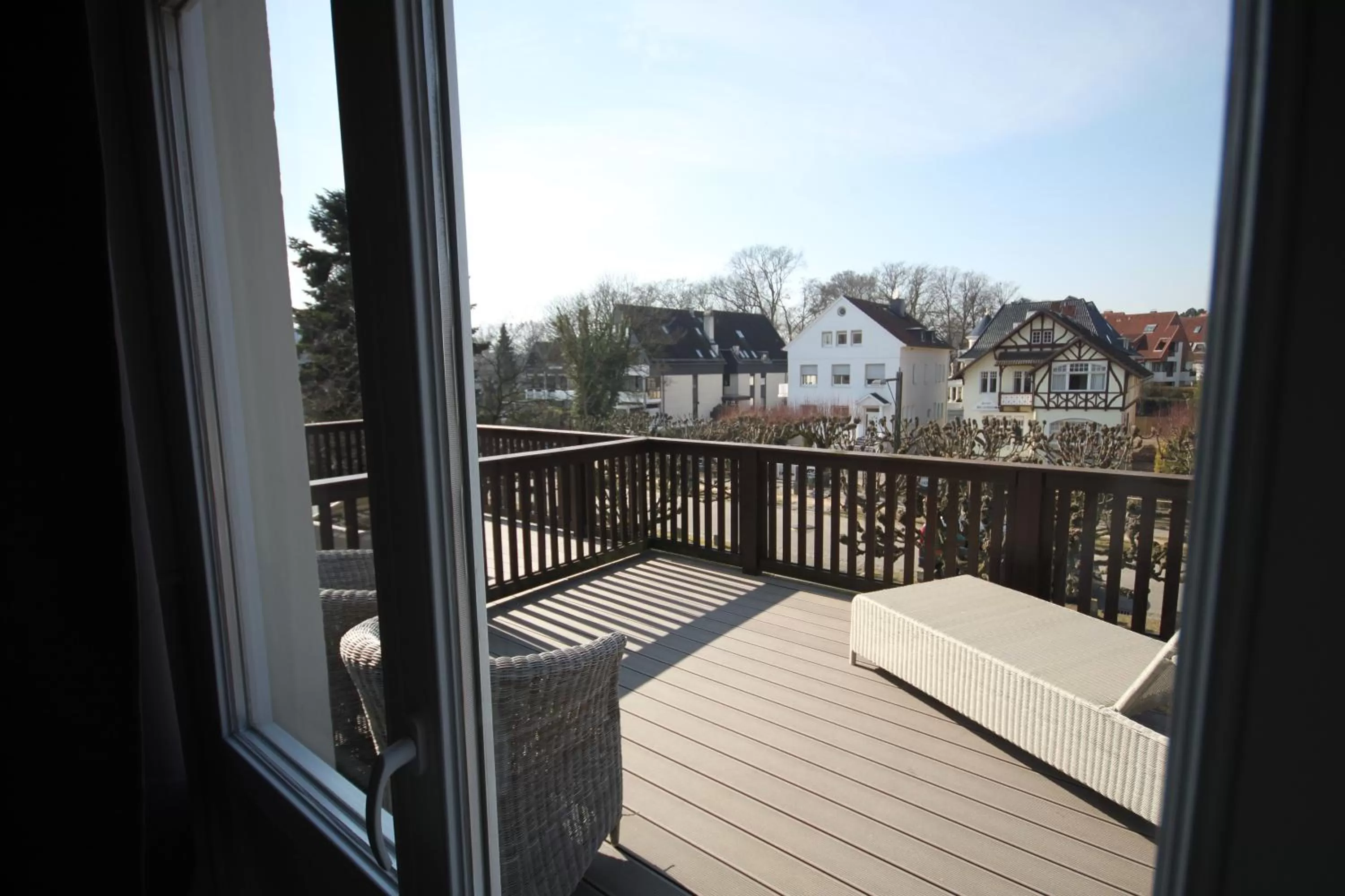Balcony/Terrace in Lieblingsplatz Hotel Strandperle