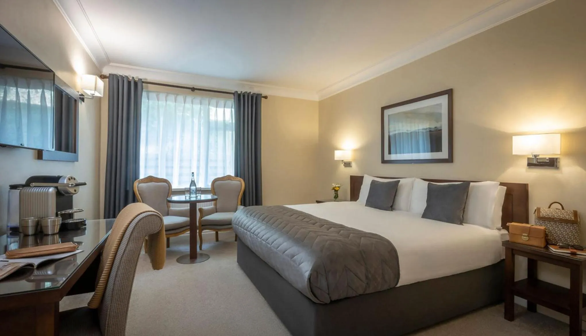 Bed in The Glenview Hotel & Leisure Club