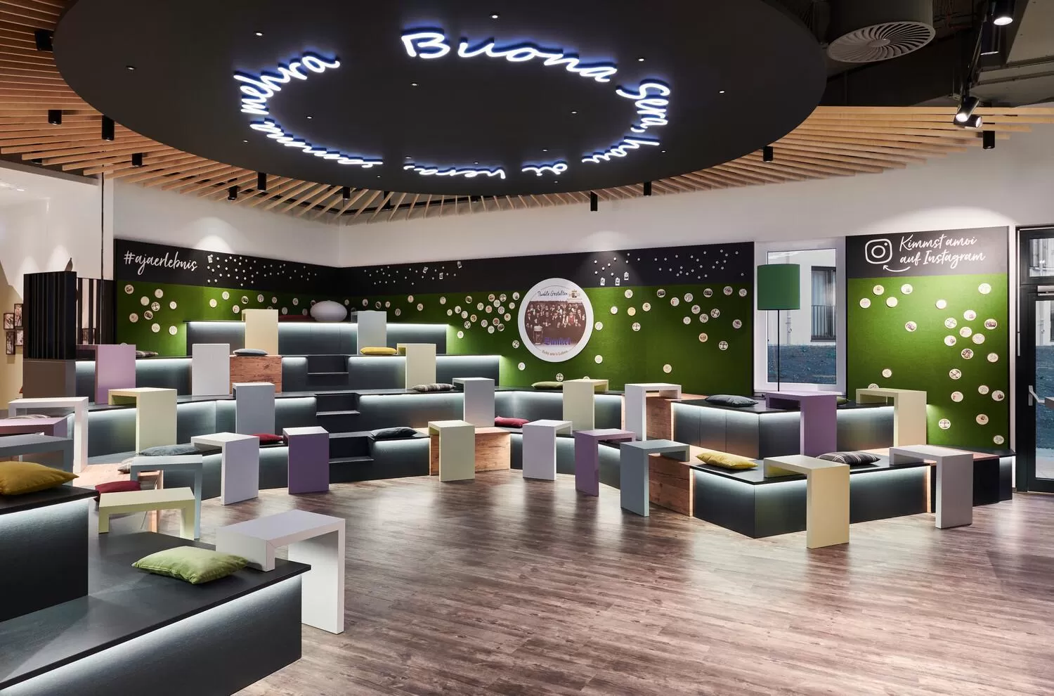 Lounge or bar in aja Ruhpolding