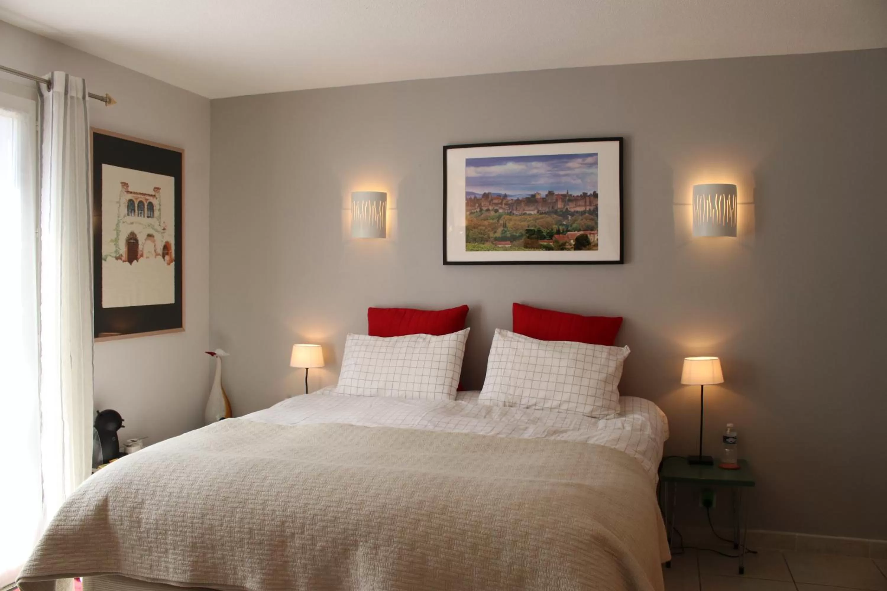 Bedroom, Bed in B&B-Les Balcons de Maragon