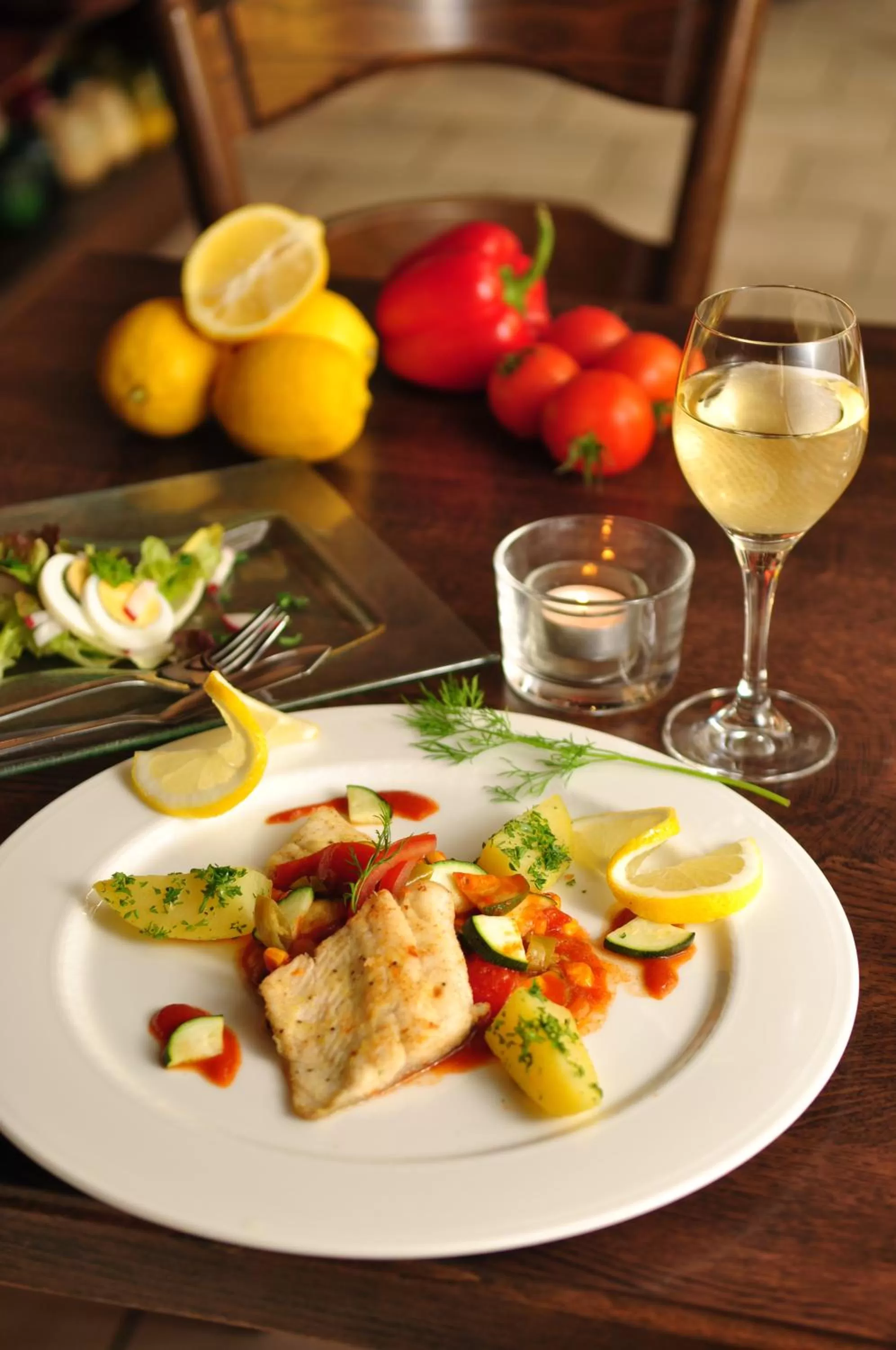 Lunch in GreenLine Ferienhotel Forelle