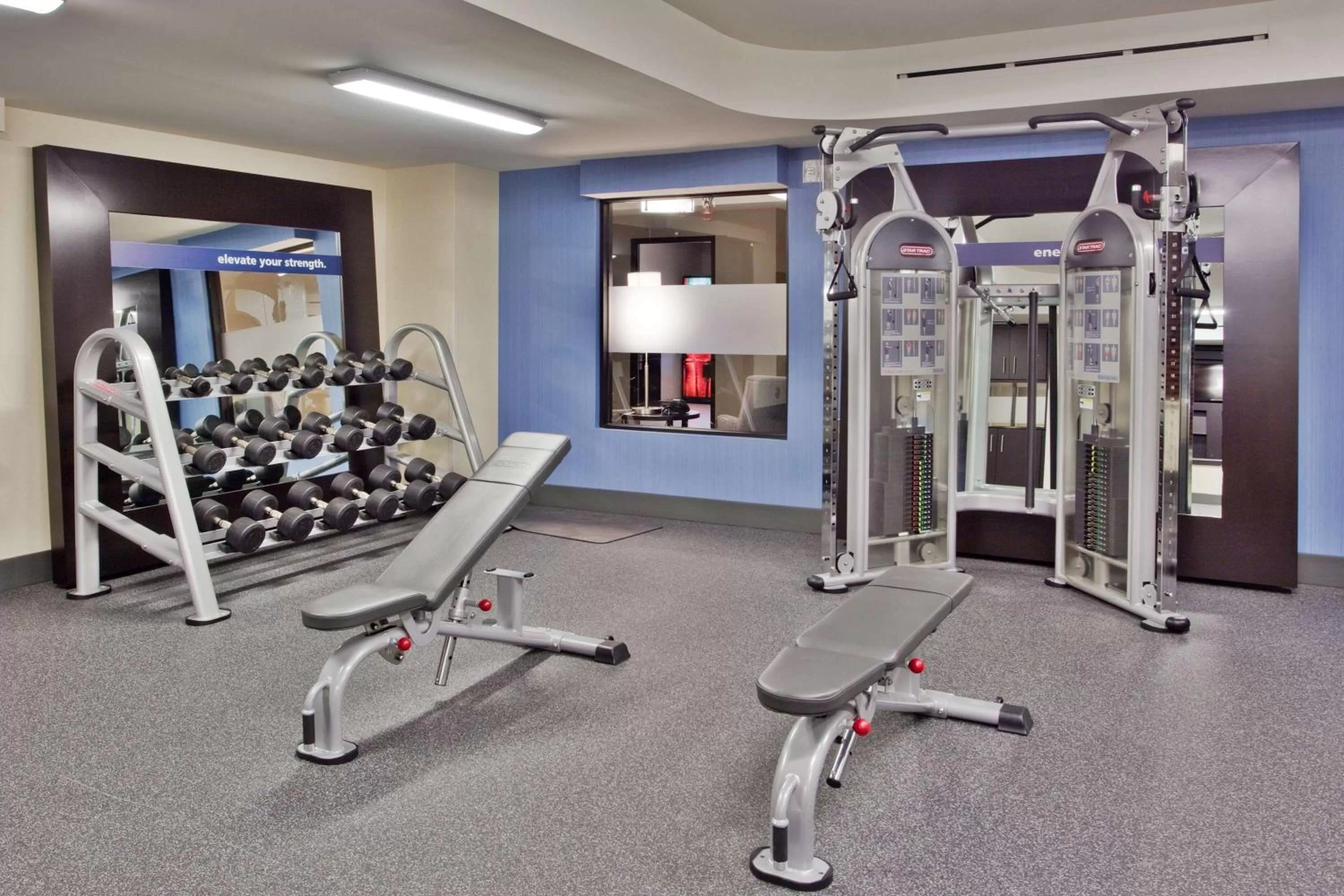 Fitness centre/facilities in Hampton Inn & Suites Chapel Hill/Carrboro