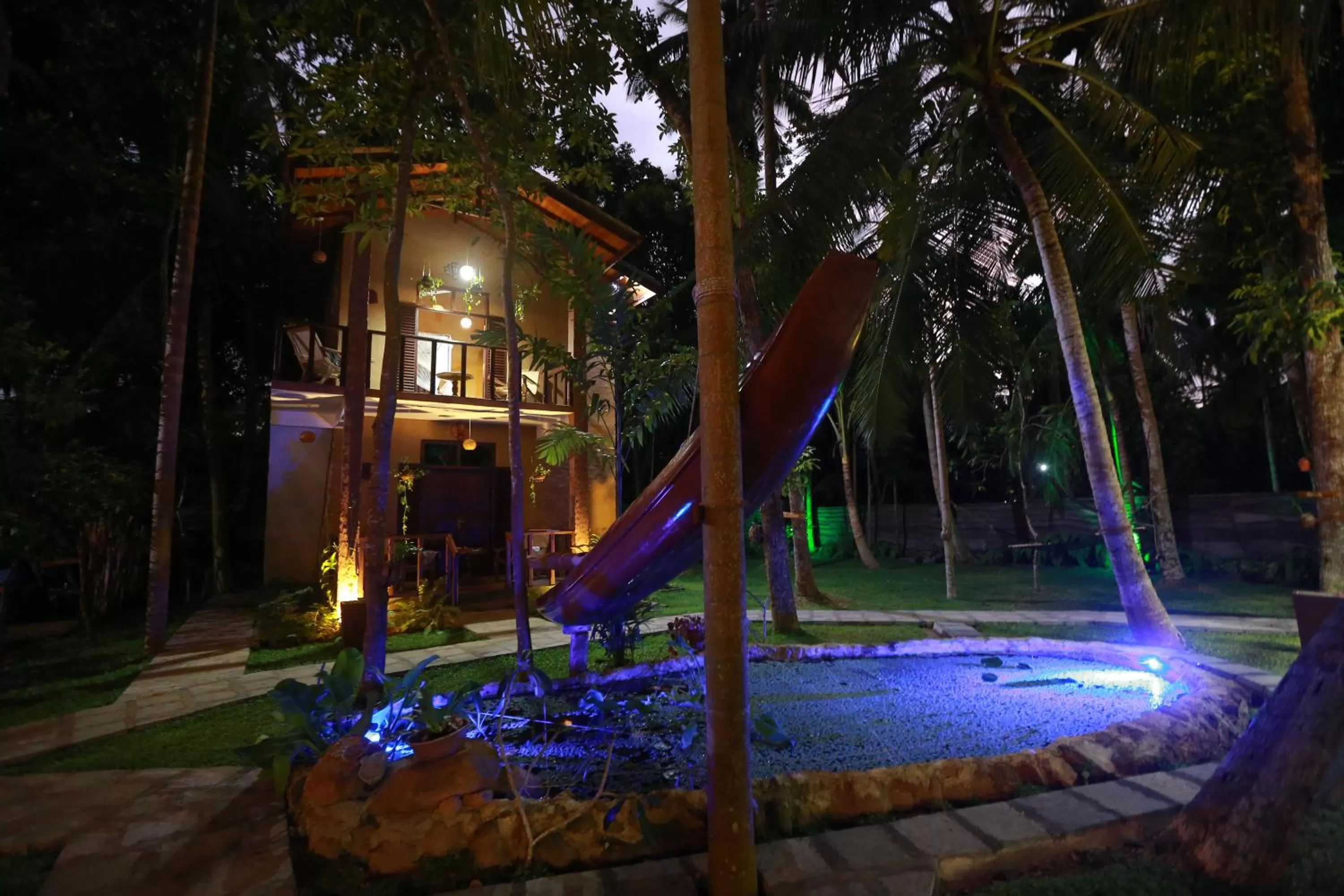 Garden view in Limecabanas-srilanka