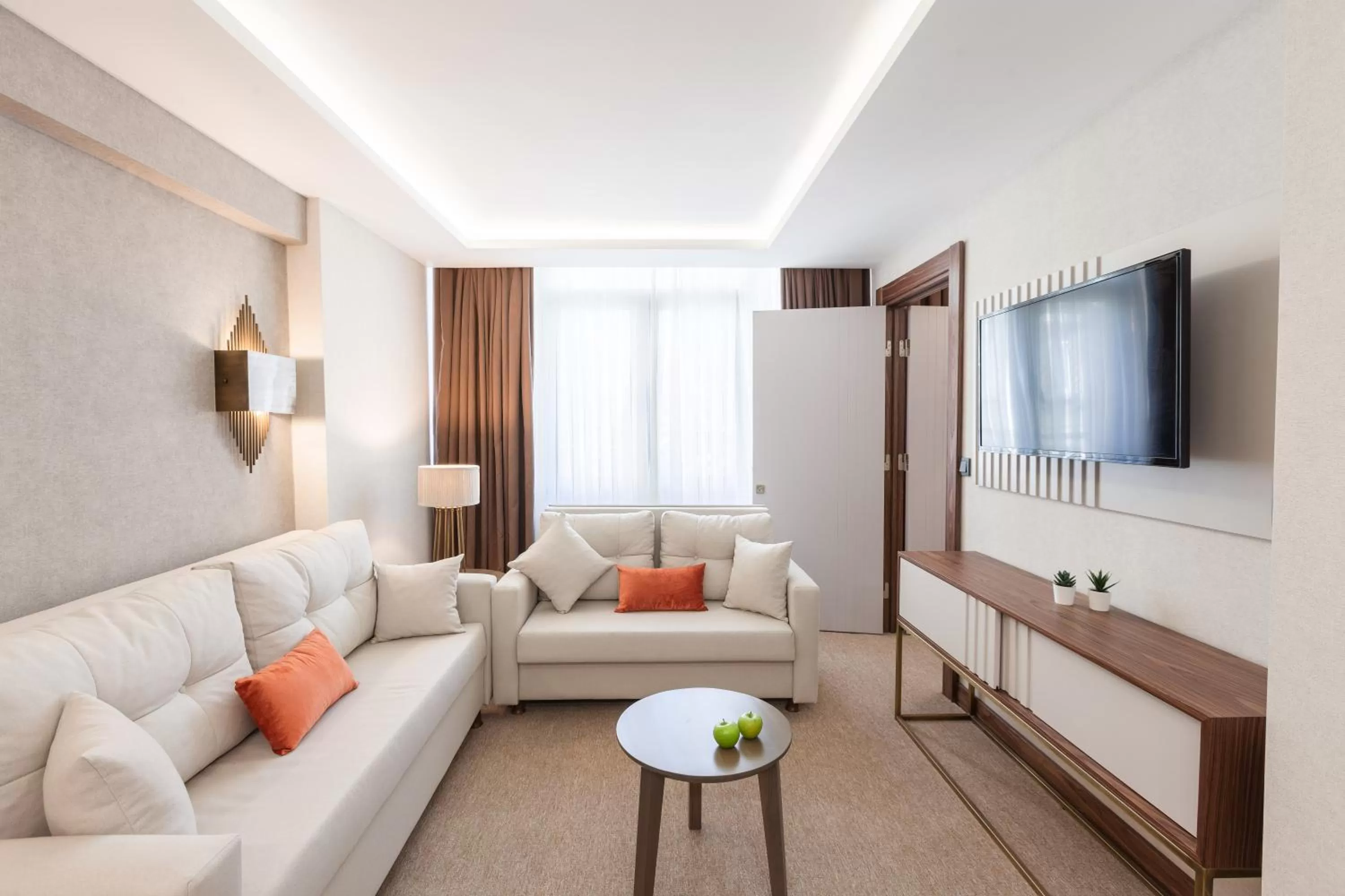 Living room in Sherry Suites Karaköy