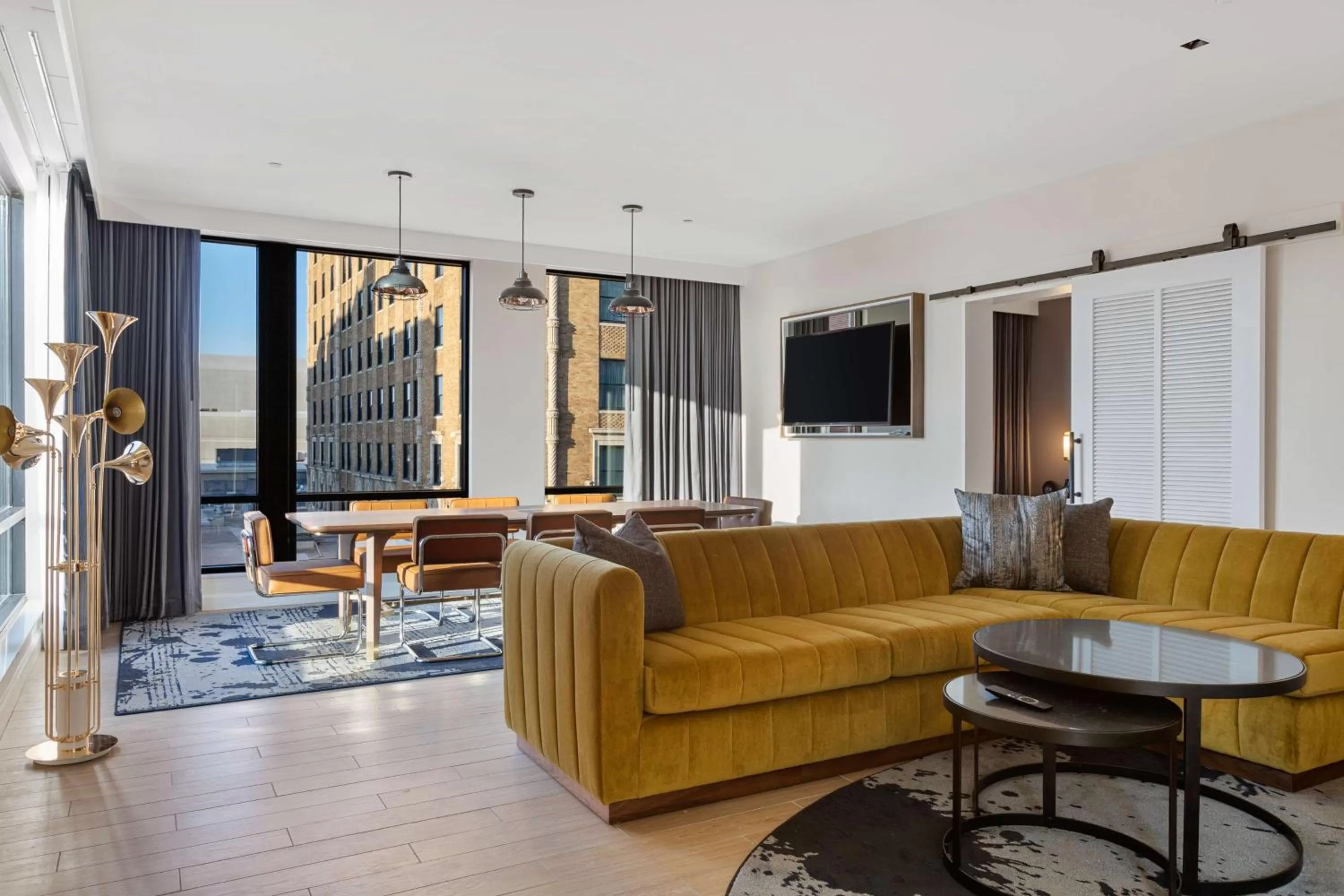 Living room in Canopy By Hilton Memphis Downtown