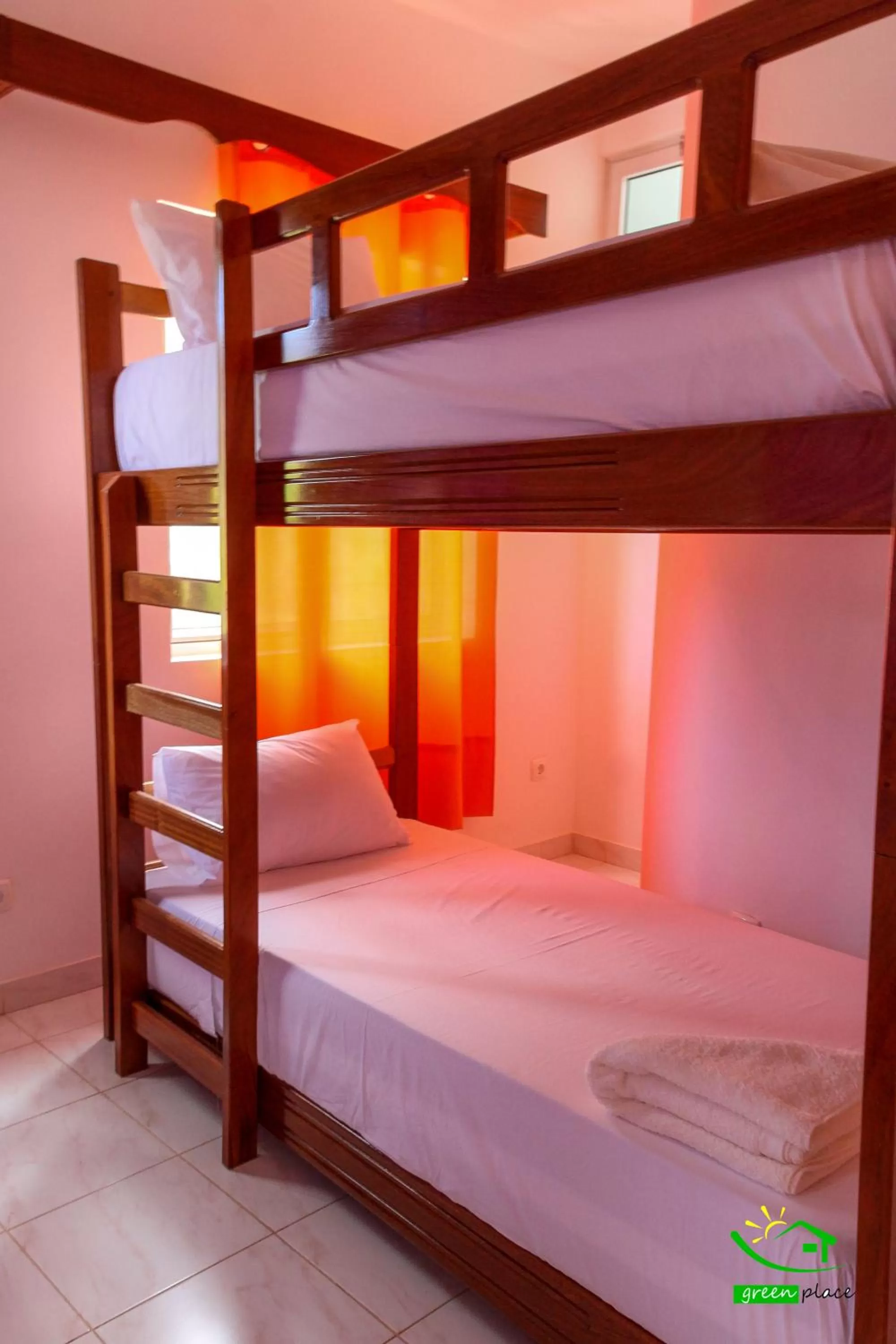 Bed in Pousada Green Place