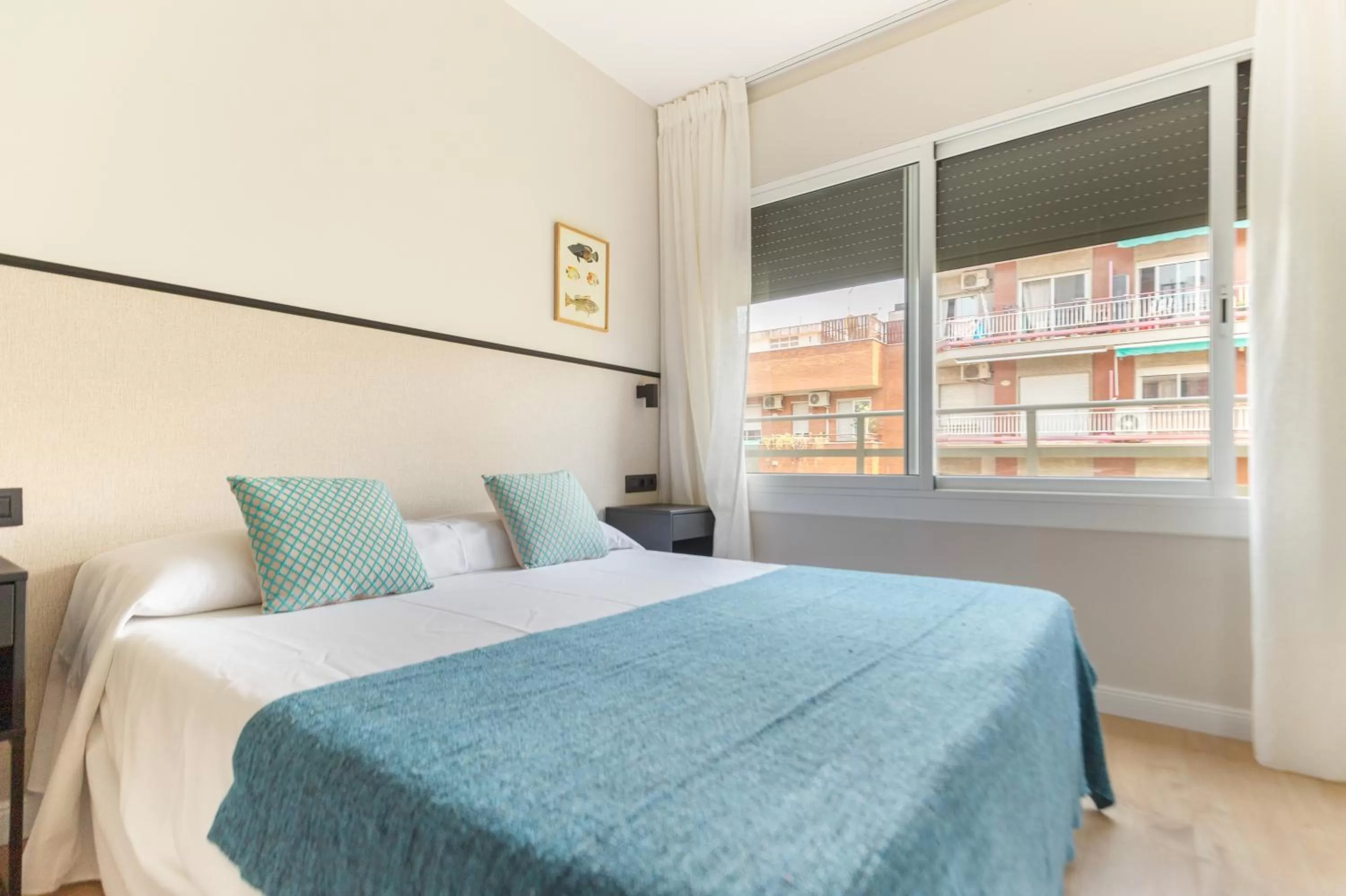 Bed in Atica Apartments - by Weflating