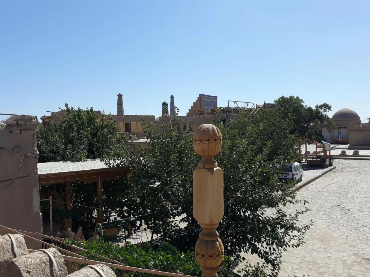 City view in KHIVA HOSTEL ...